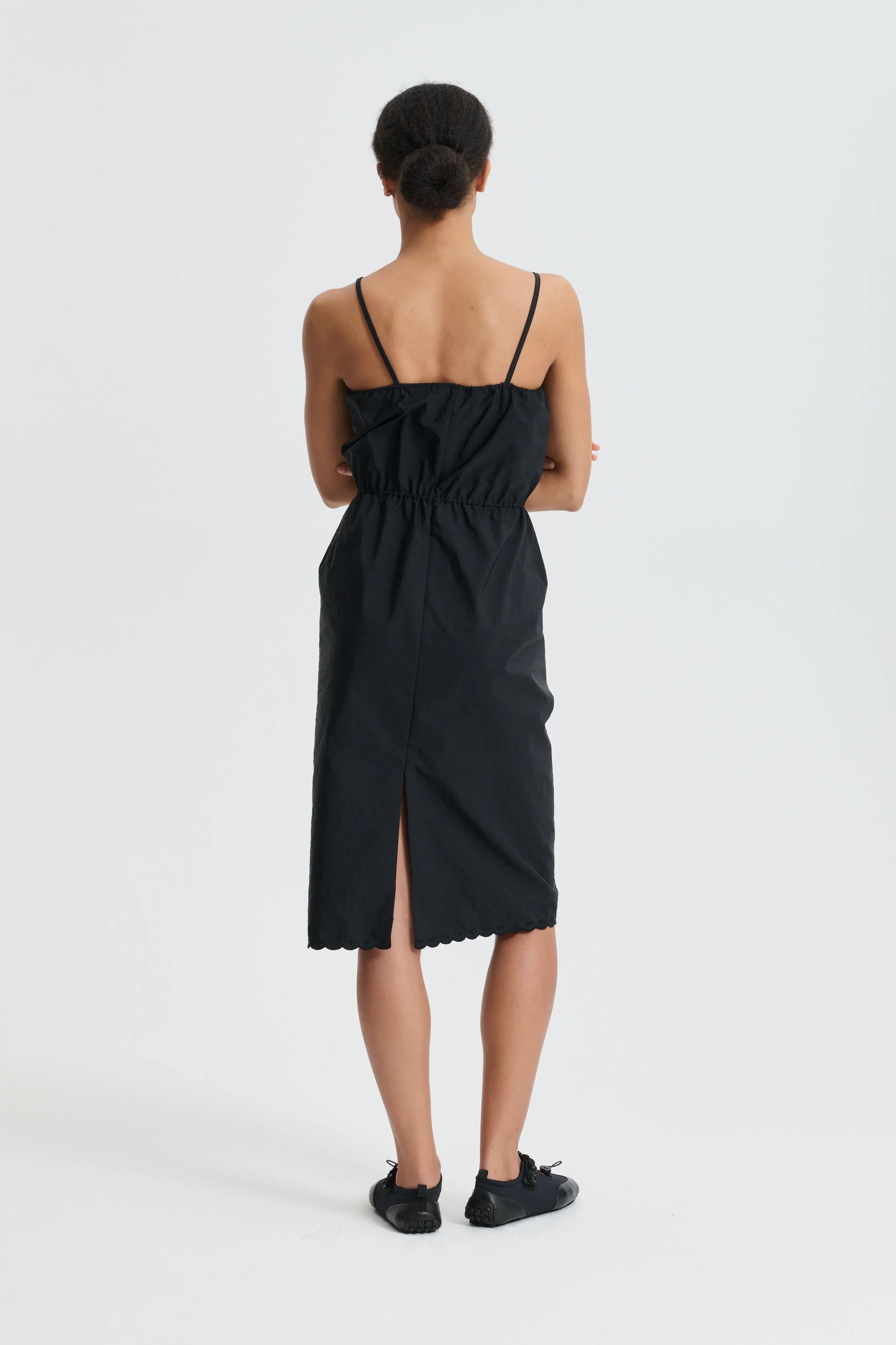CBBARR | DRESS EMBROIDERED TAFFETA BLACK sold by Cecilie Bahnsen product image thumbnail 2