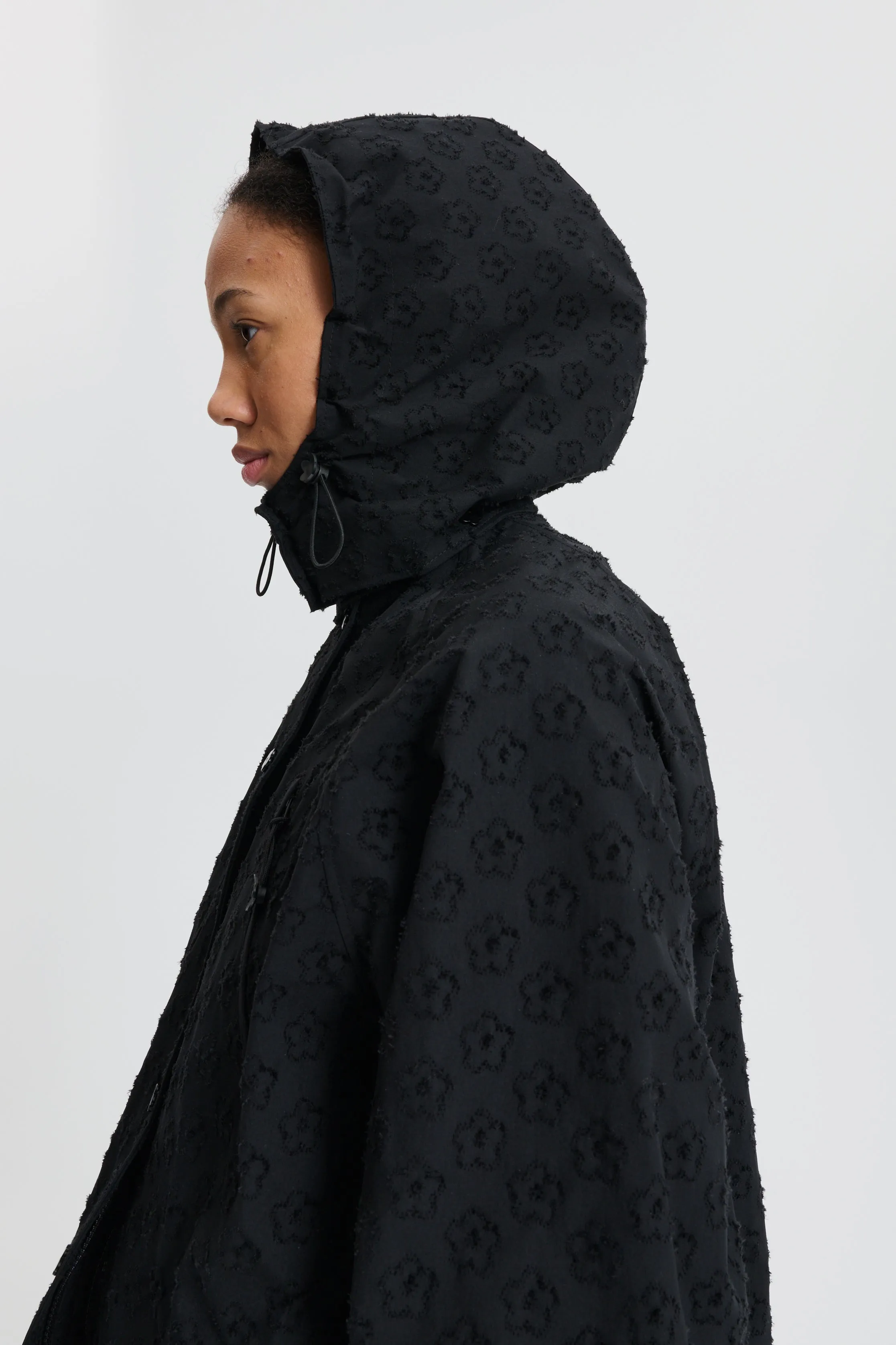 CBFINN | JACKET WINDFLOWER TECH BLACK sold by Cecilie Bahnsen product image thumbnail 4