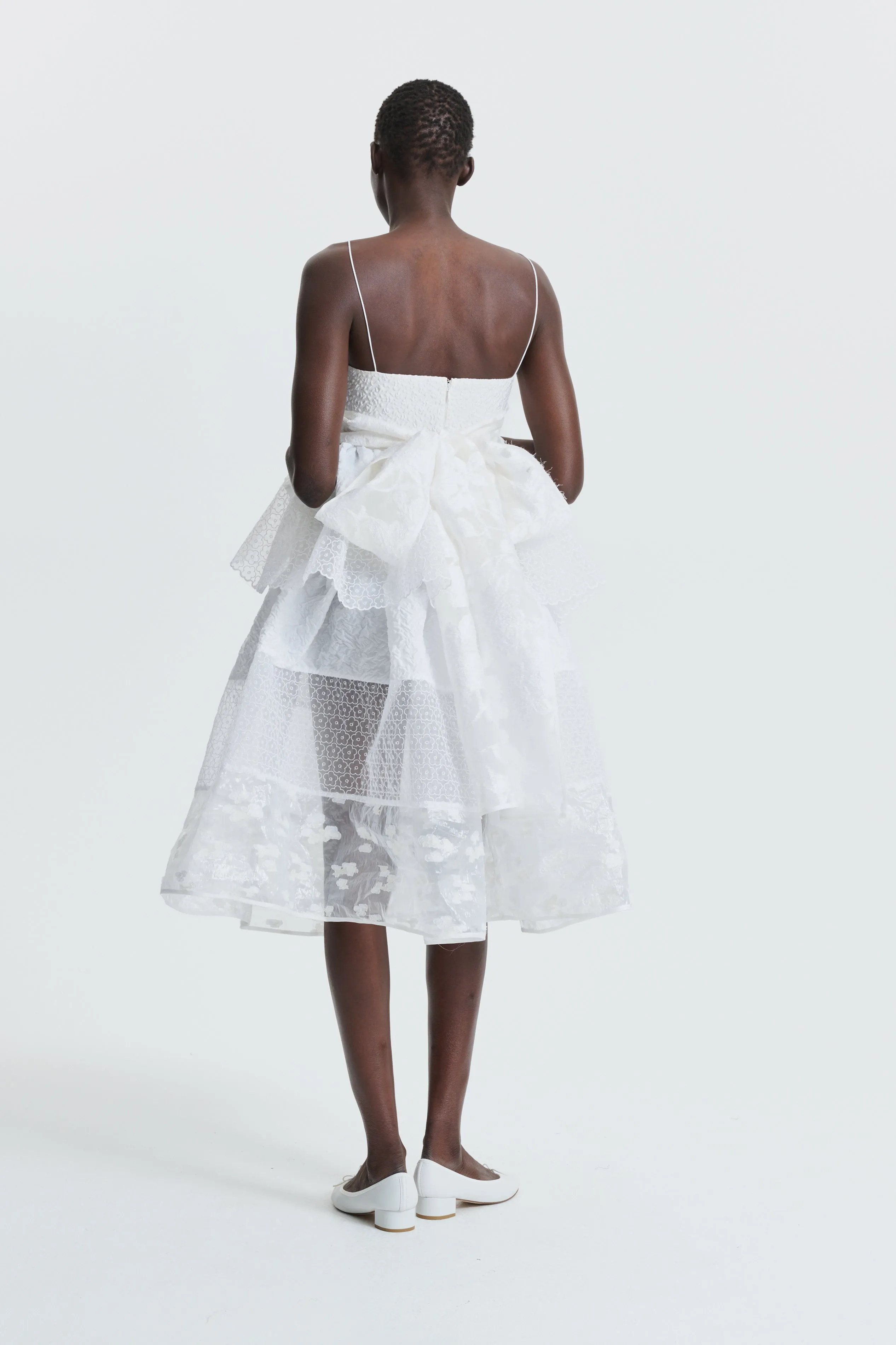 JAMES | TOP PATCHWORK WHITE/IVORY sold by Cecilie Bahnsen product image thumbnail 4