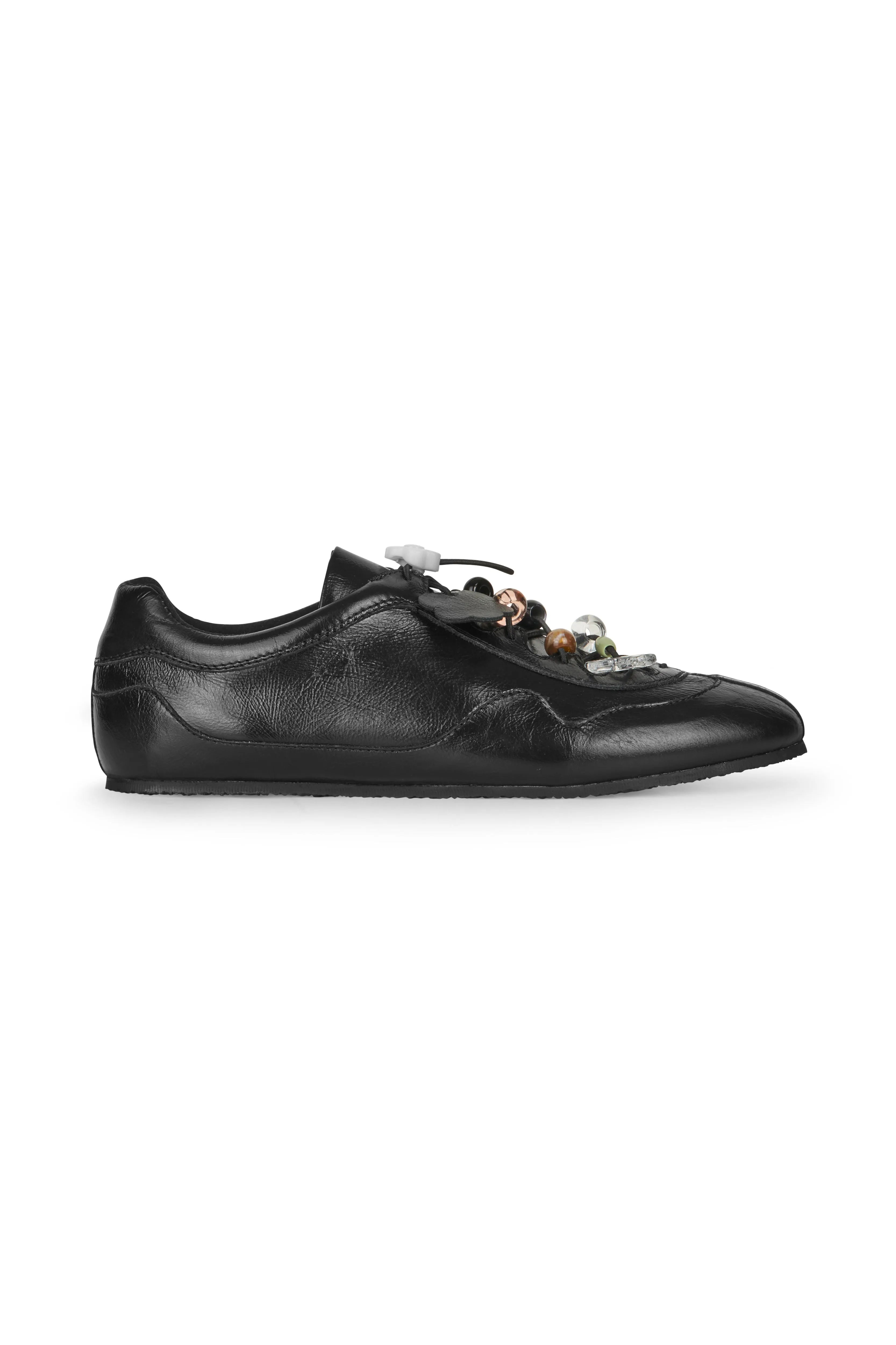 CBBLAISE | SNEAKERS TEXTURED LEATHER BLACK sold by Cecilie Bahnsen product image thumbnail 3
