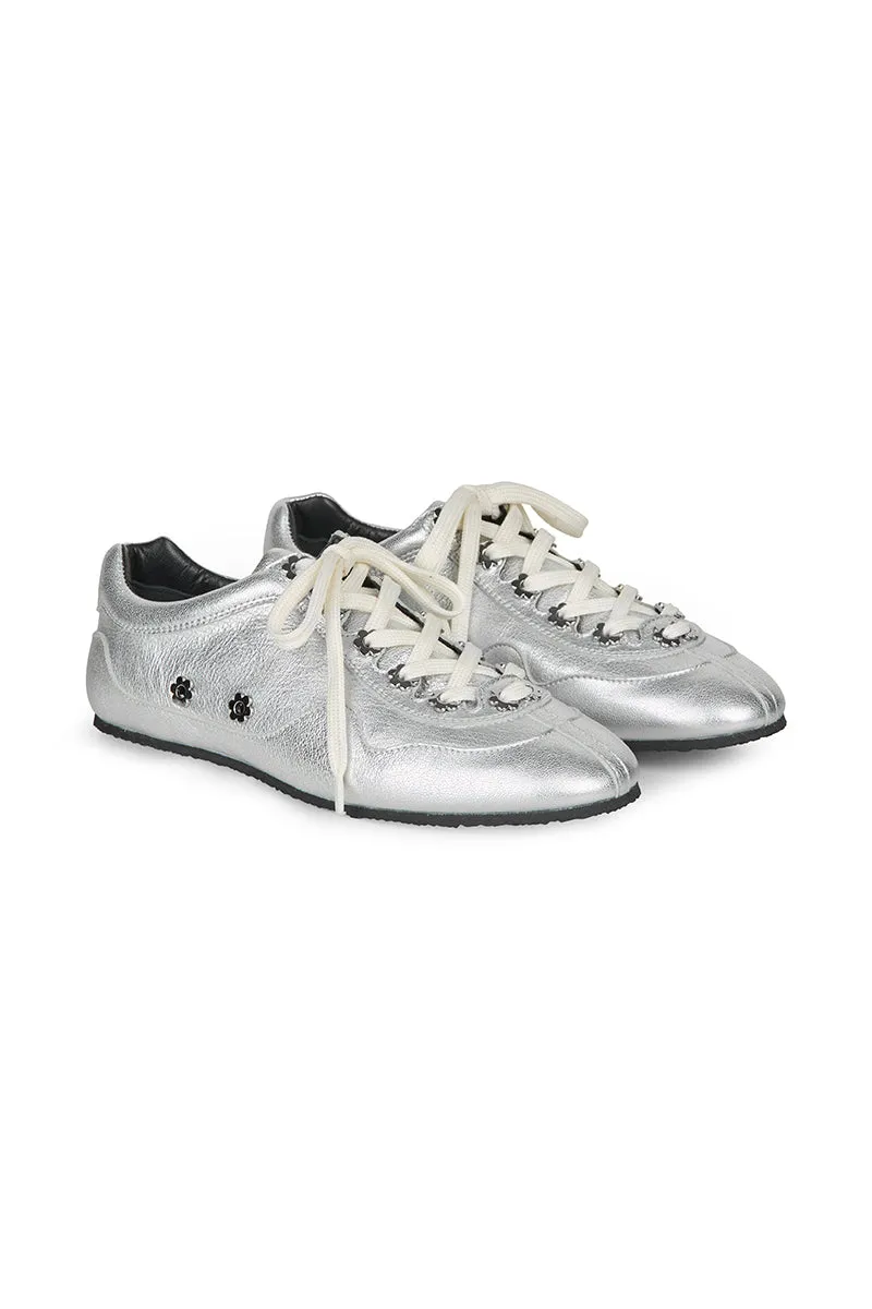 CBBLAISE | STUD SNEAKERS LEATHER SILVER sold by Cecilie Bahnsen product image thumbnail 2