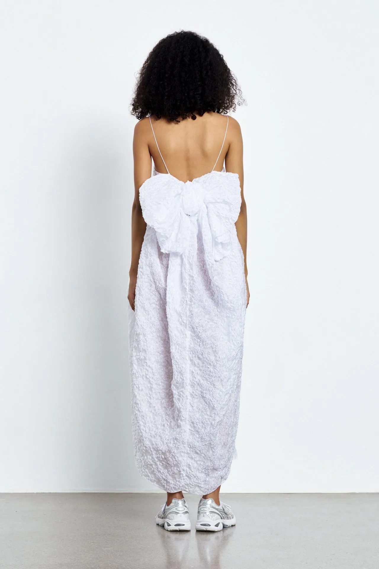 VILMA | DRESS GRASMERE MATELASSE? WHITE sold by Cecilie Bahnsen product image thumbnail 2