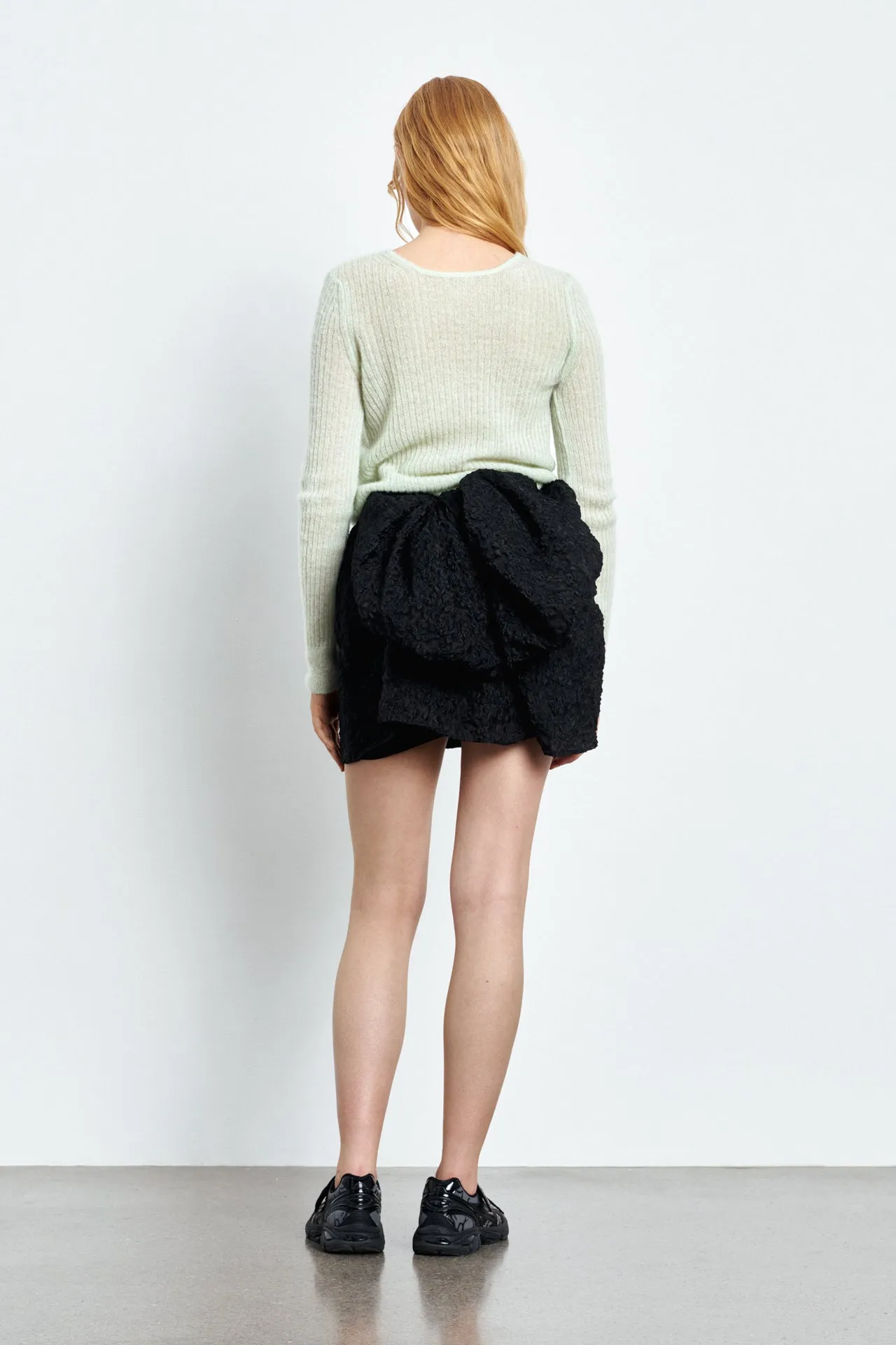 VAILIS | SKIRT GRASMERE MATELASSÉ BLACK sold by Cecilie Bahnsen product image thumbnail 2
