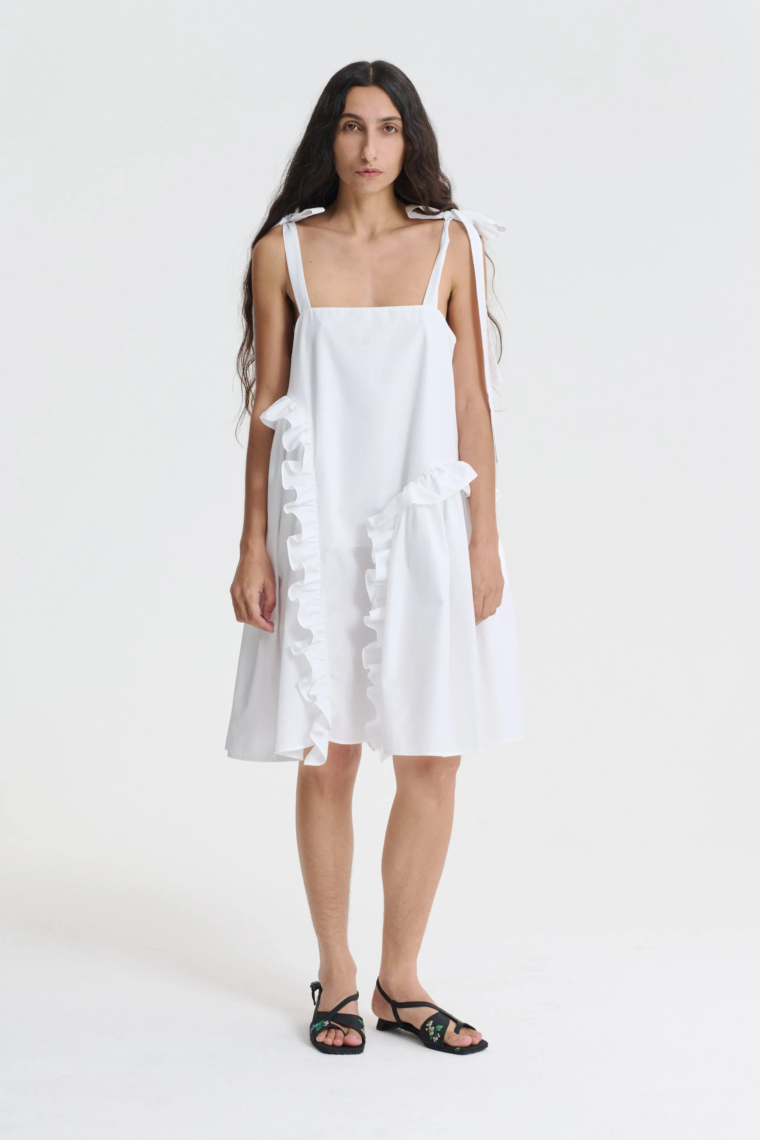 AGATA | DRESS COTTON WHITE sold by Cecilie Bahnsen product image thumbnail 2
