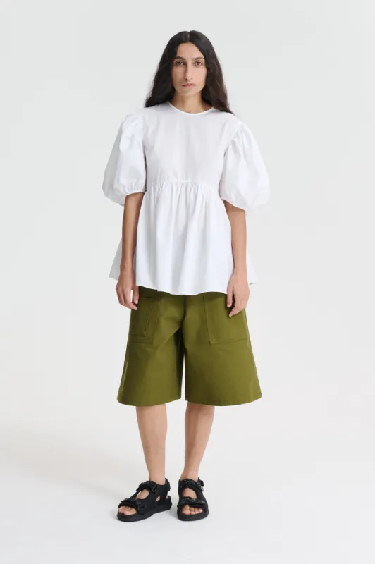 ANISHA | TOP COTTON WHITE made by Cecilie Bahnsen