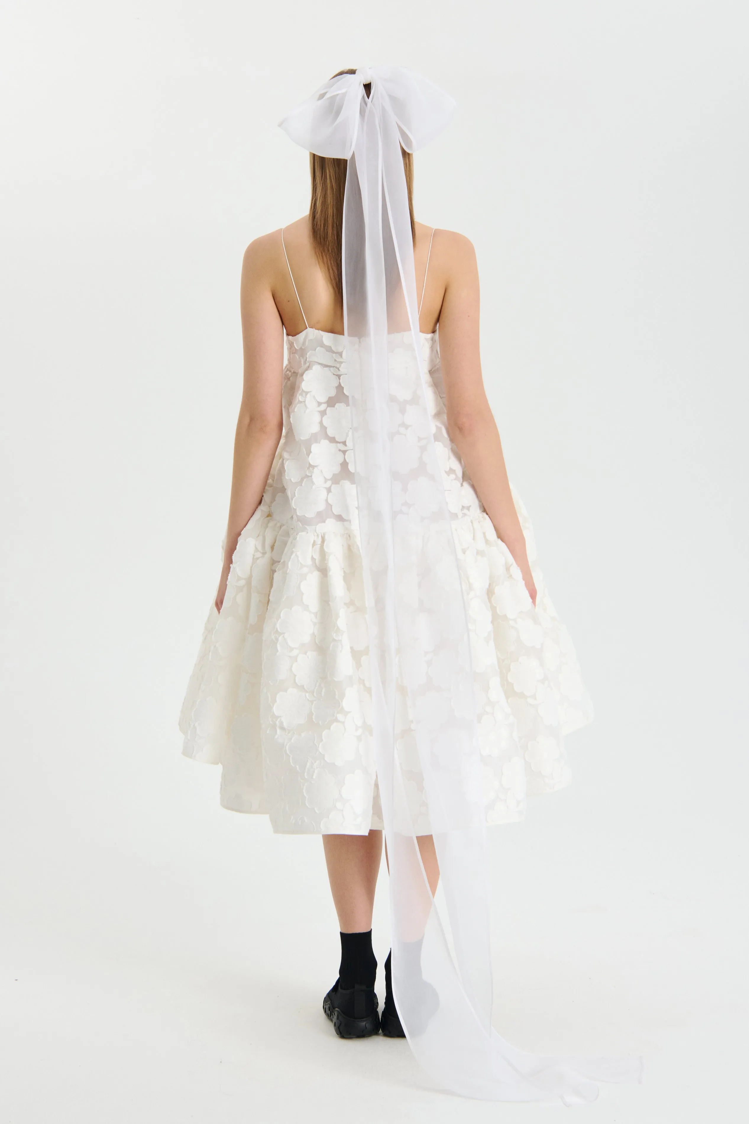 CIRKELINE | DRESS SUNSHINE FIL-COUP… / WHITE BRIDAL sold by Cecilie Bahnsen product image thumbnail 2