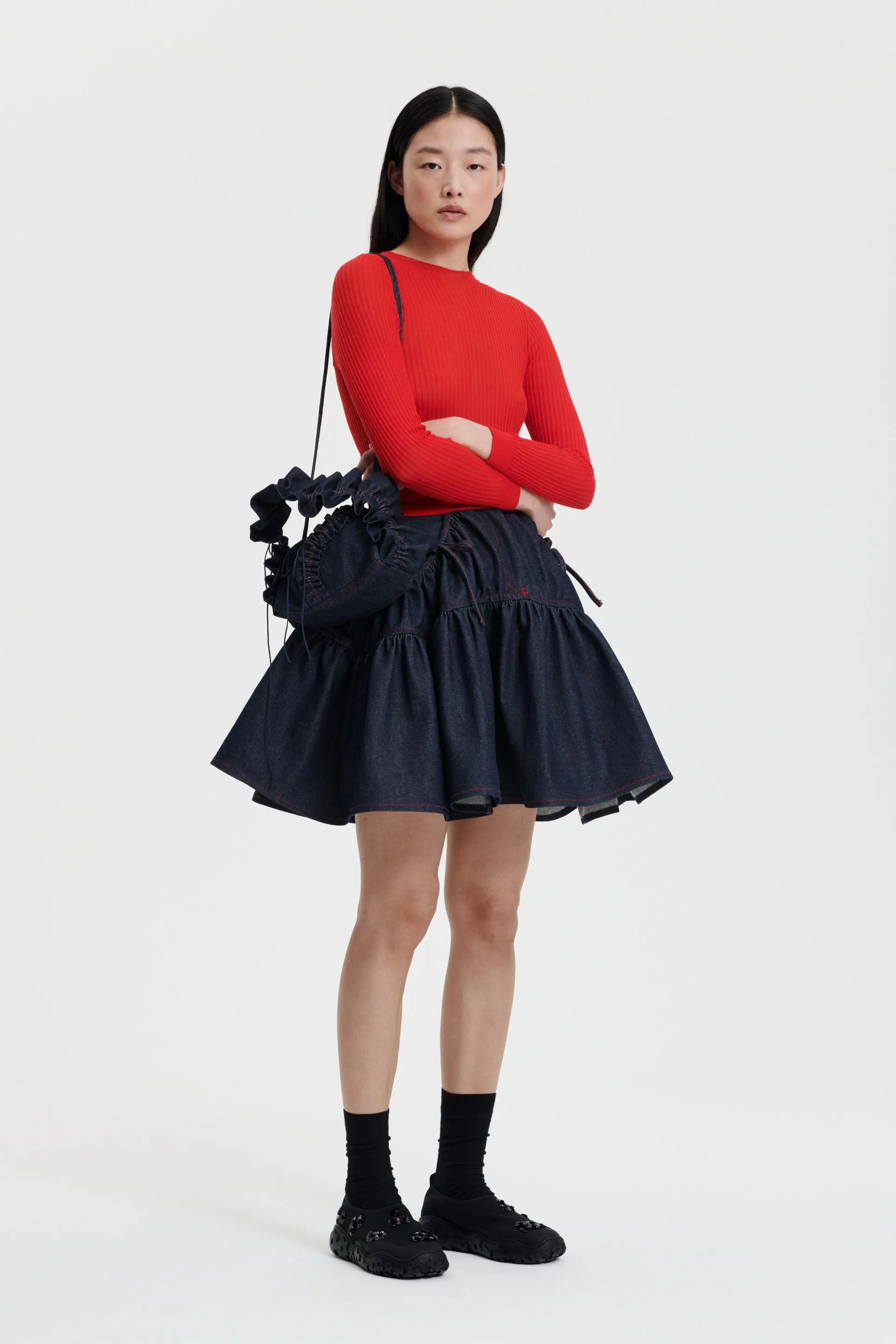 UMI | BAG DENIM INDIGO sold by Cecilie Bahnsen product image thumbnail 2