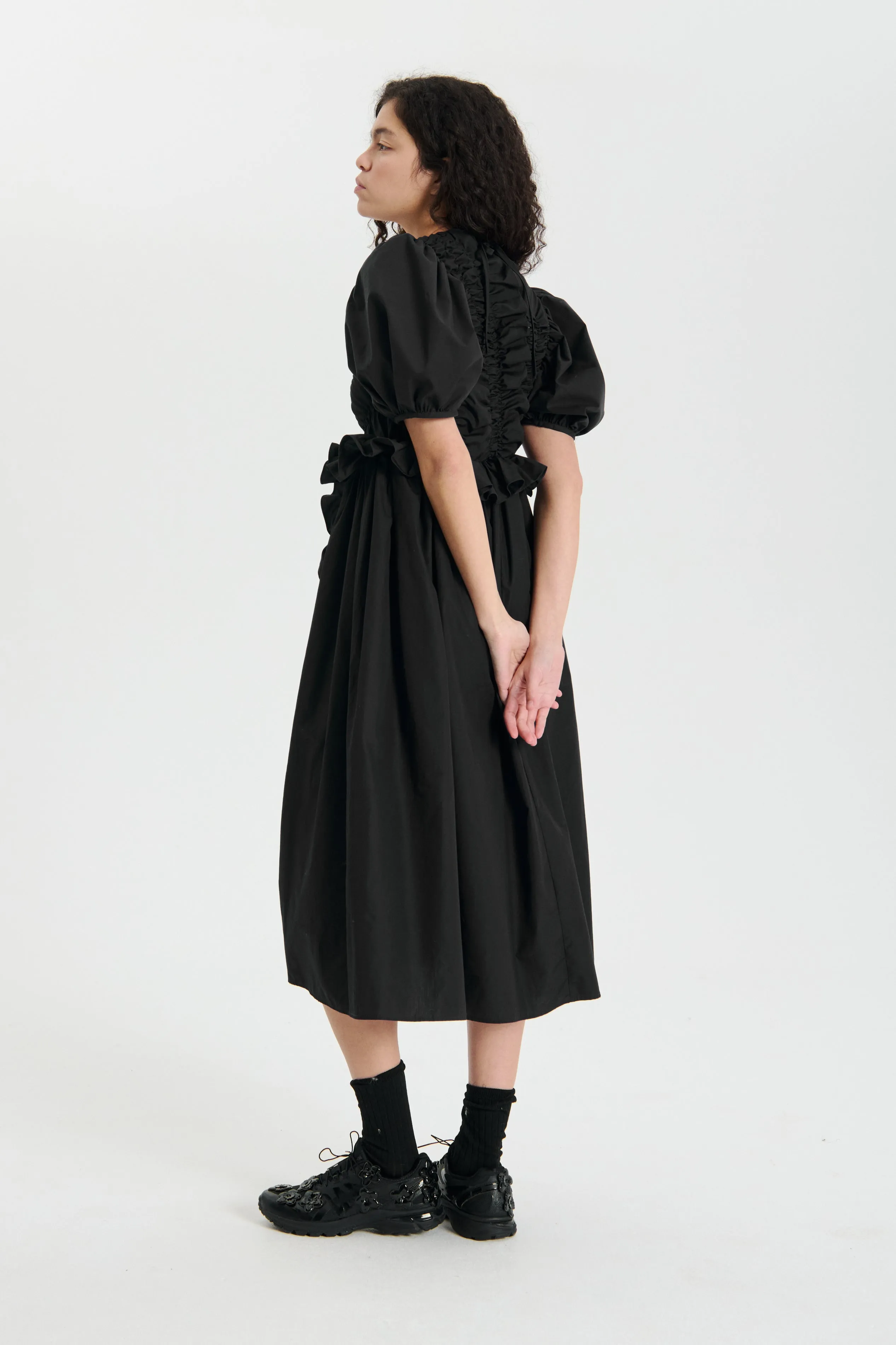 ORIELLA | DRESS COTTON BLACK sold by Cecilie Bahnsen product image thumbnail 2