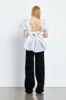 ALMA | TOP STRIA MATELASSE WHITE sold by Cecilie Bahnsen
