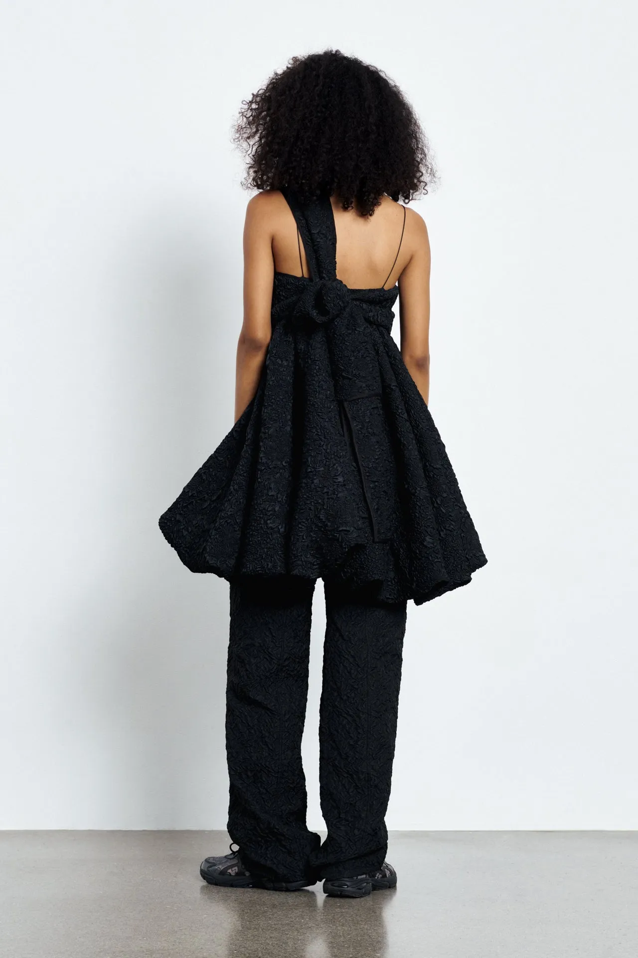 VICTORIA | DRESS BORAGE CLOQUÉ BLACK sold by Cecilie Bahnsen product image thumbnail 4