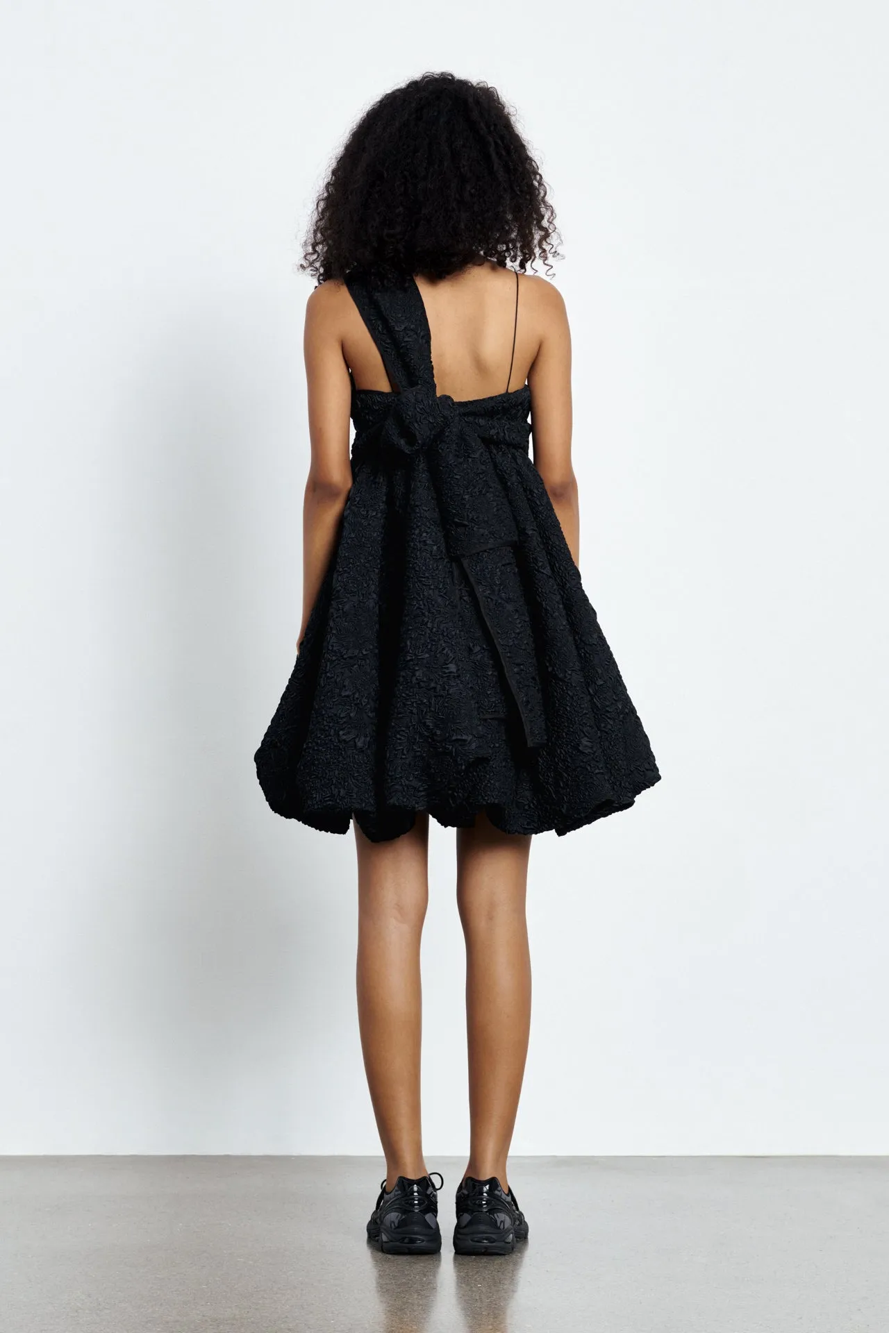 VICTORIA | DRESS BORAGE CLOQUÉ BLACK sold by Cecilie Bahnsen product image thumbnail 2