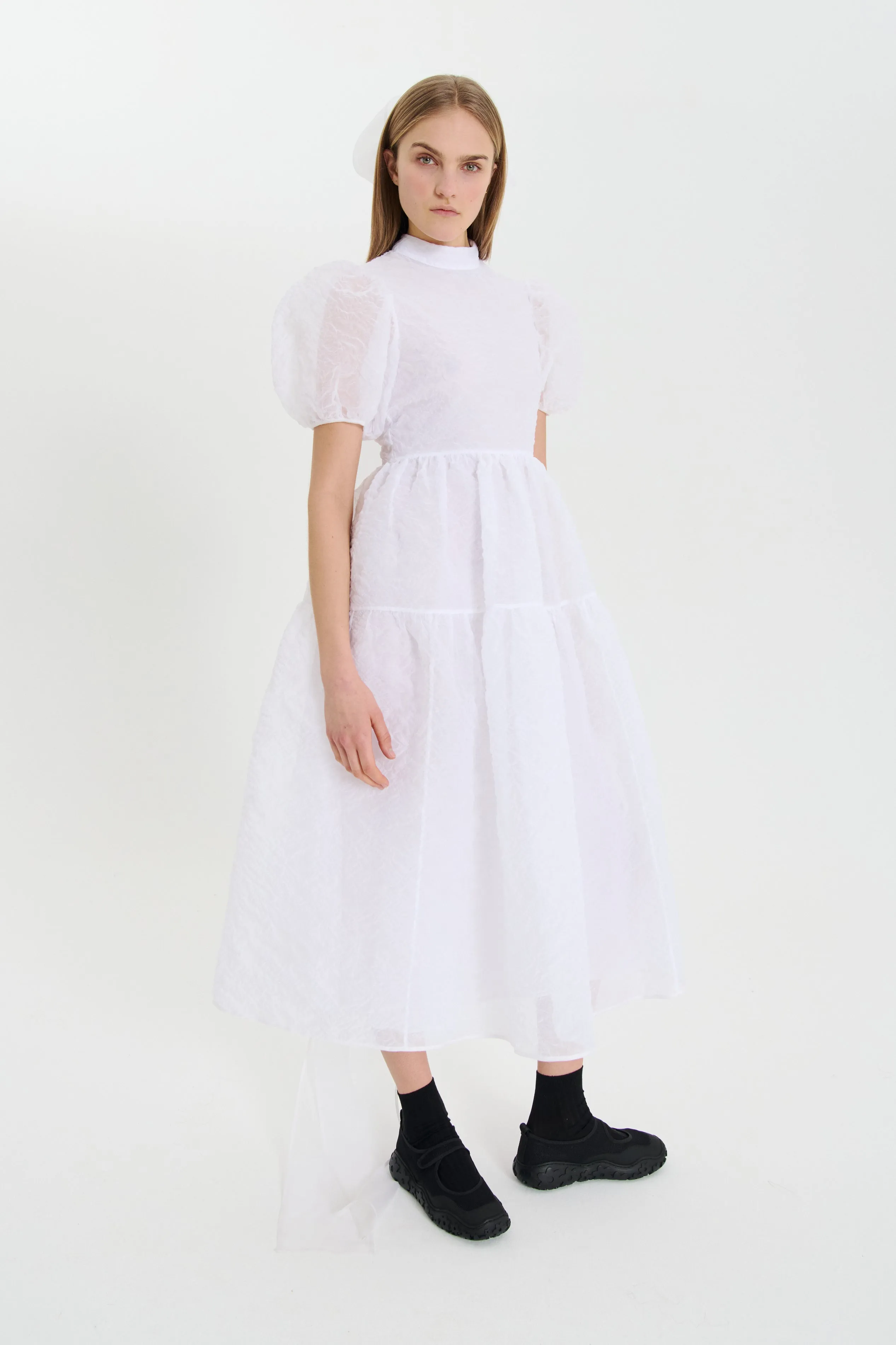 KELLY | DRESS POSY MATELASS… / WHITE BRIDAL sold by Cecilie Bahnsen product image thumbnail 2