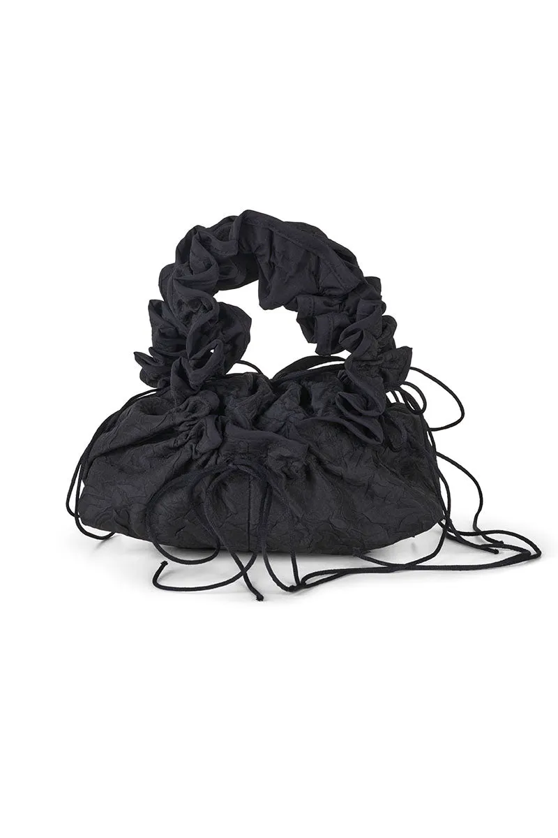 KIKU | BAG GRAPPOLO MATELASSÉ BLACK sold by Cecilie Bahnsen product image thumbnail 2