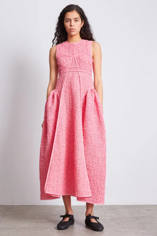 LIA | GOWN COTTON SORBET PINK sold by Cecilie Bahnsen