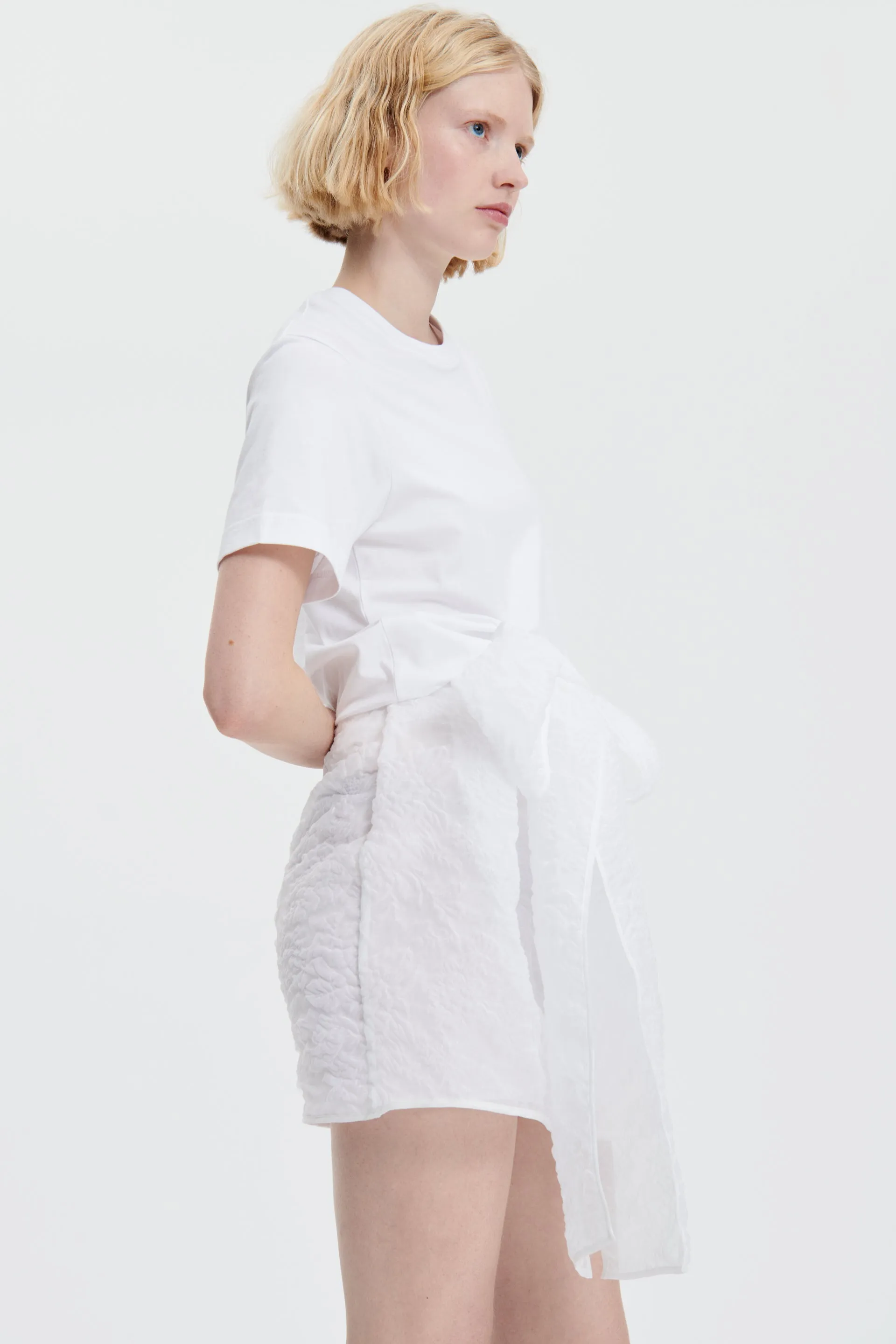 GIGI | SKIRT POSY MATELASS… WHITE sold by Cecilie Bahnsen product image thumbnail 2