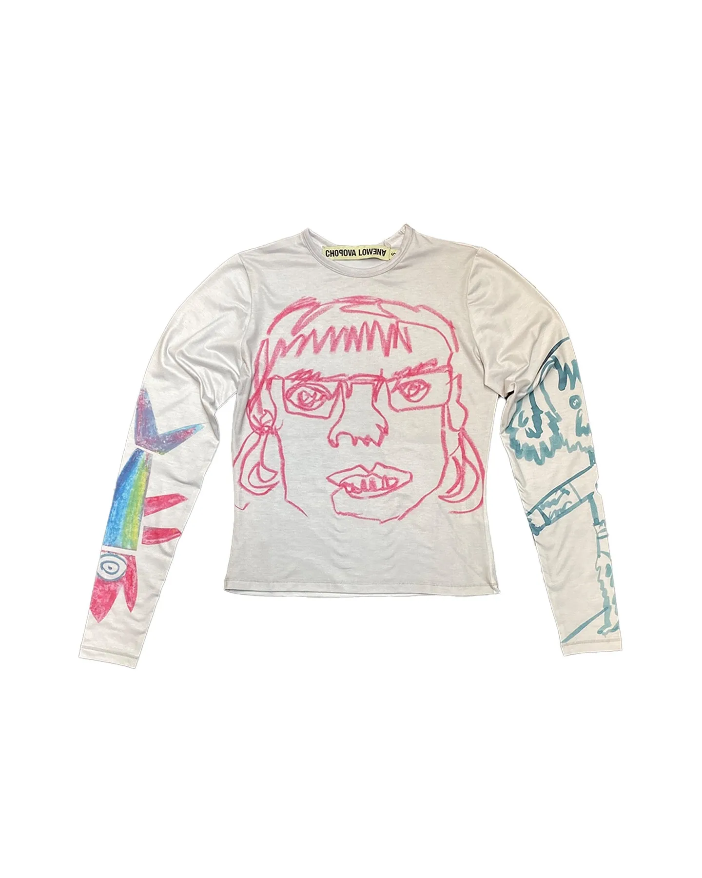 Drawing Lady Top sold by Chopova Lowena