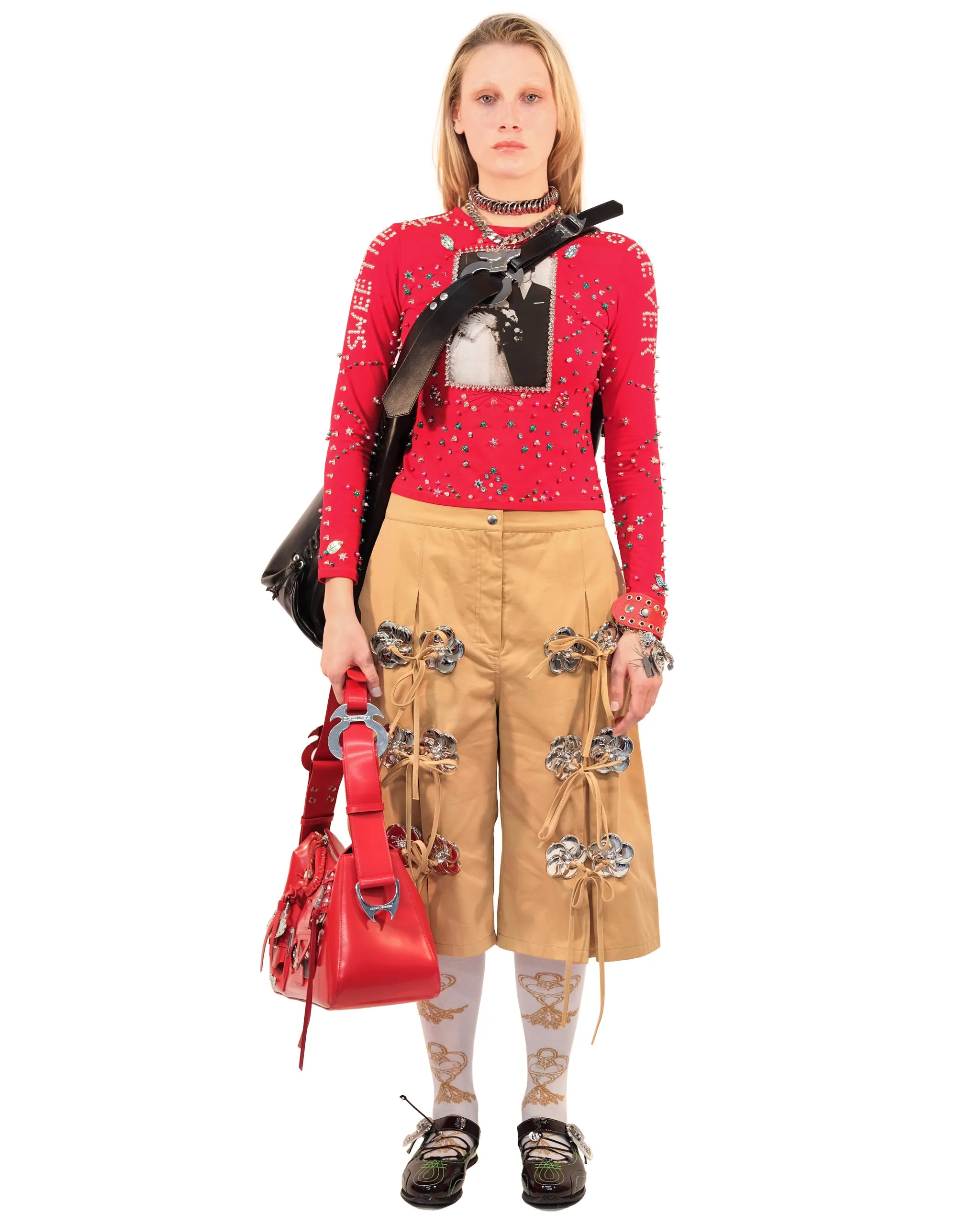 E+I Wedding Day Beaded Jersey Top sold by Chopova Lowena product image thumbnail 3