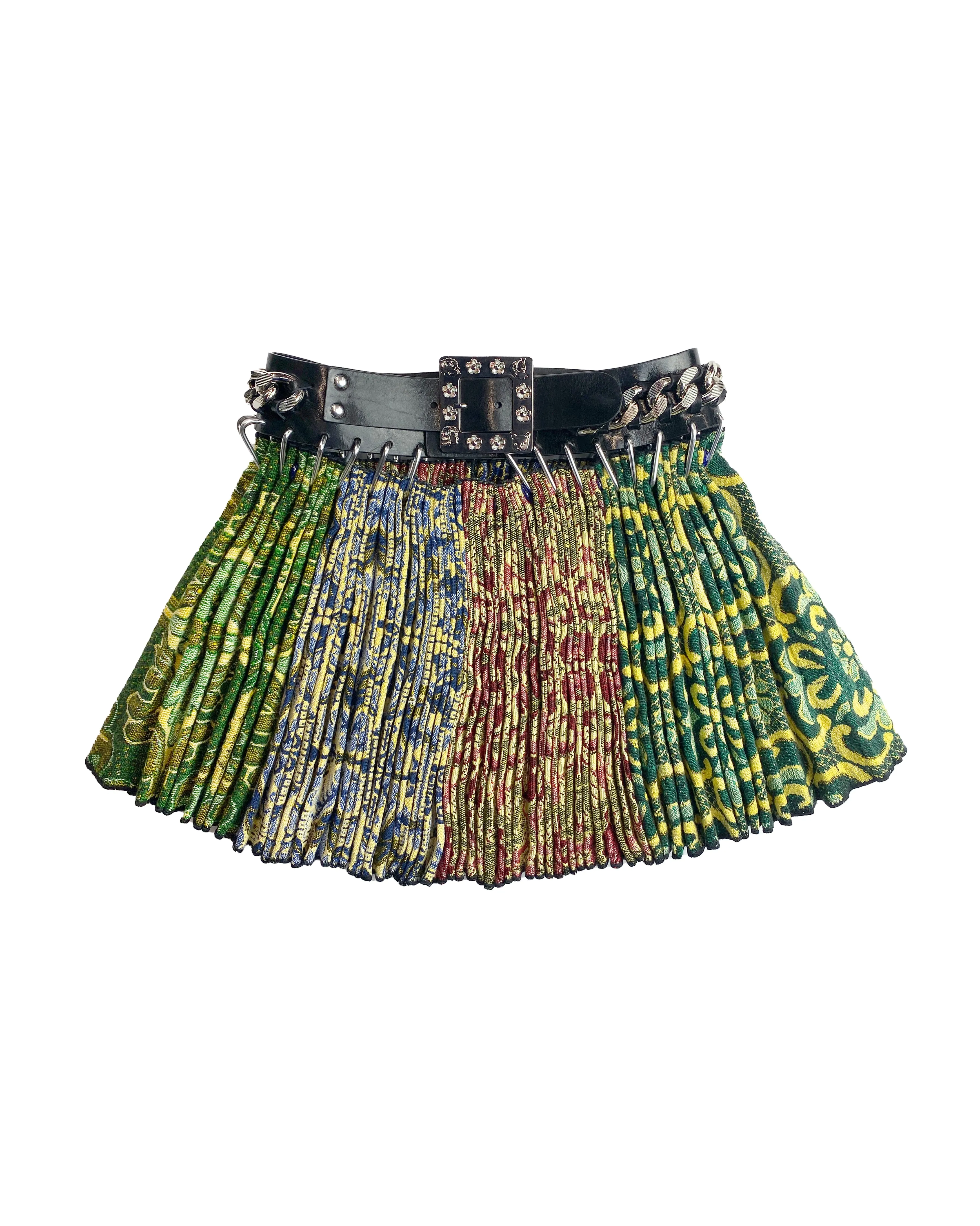 Isola Tapestry Folkloric Mini Carabiner Skirt sold by Chopova Lowena product image thumbnail 4