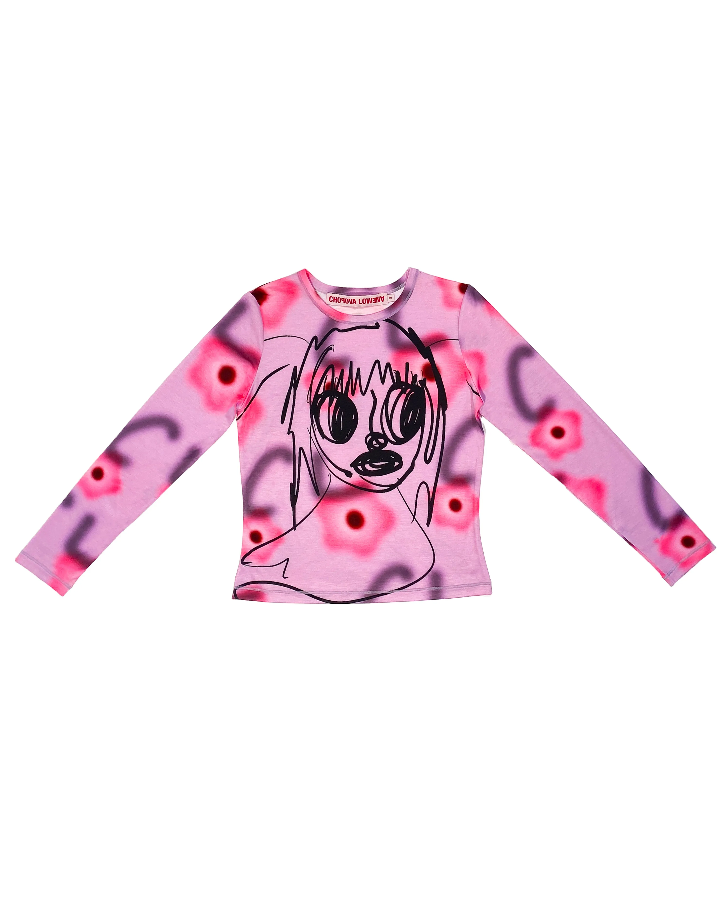 CL Girl Fitted Jersey Top sold by Chopova Lowena product image thumbnail 2