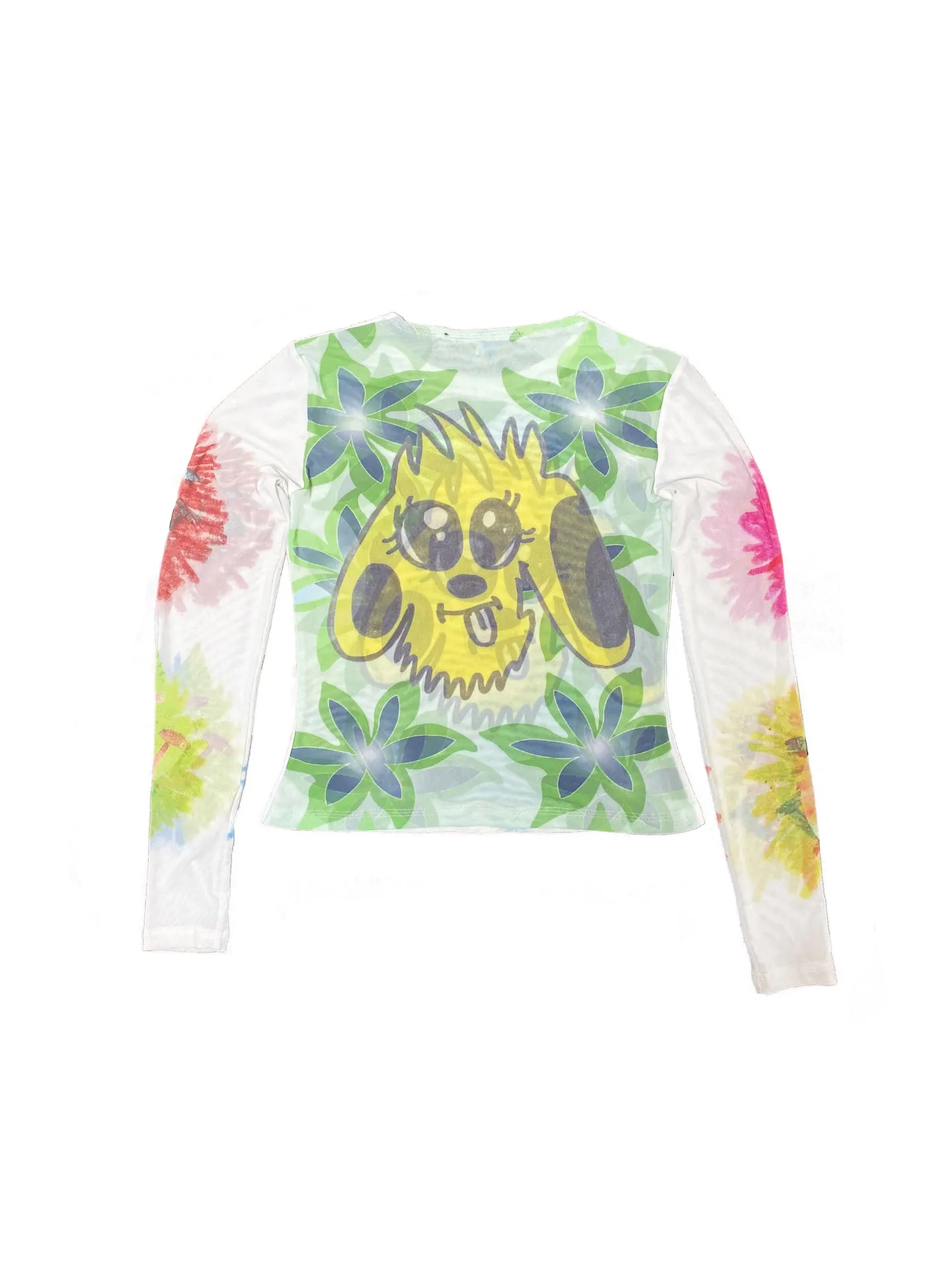 Polkadot Fish Mesh Top sold by Chopova Lowena product image thumbnail 2