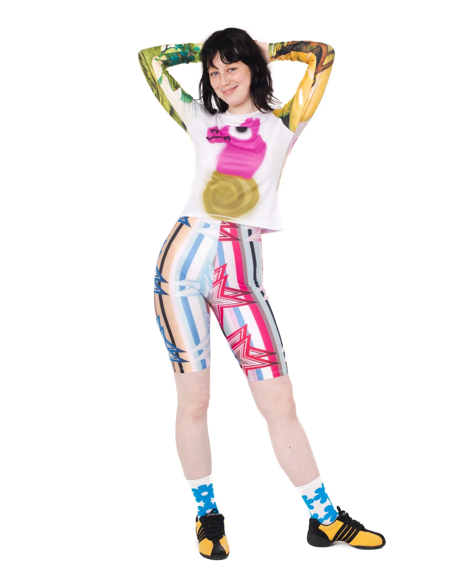 Pink Seahorse Fitted Jersey Top sold by Chopova Lowena product image thumbnail 2