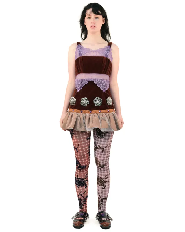 Super Mini Combo Dress made by Chopova Lowena