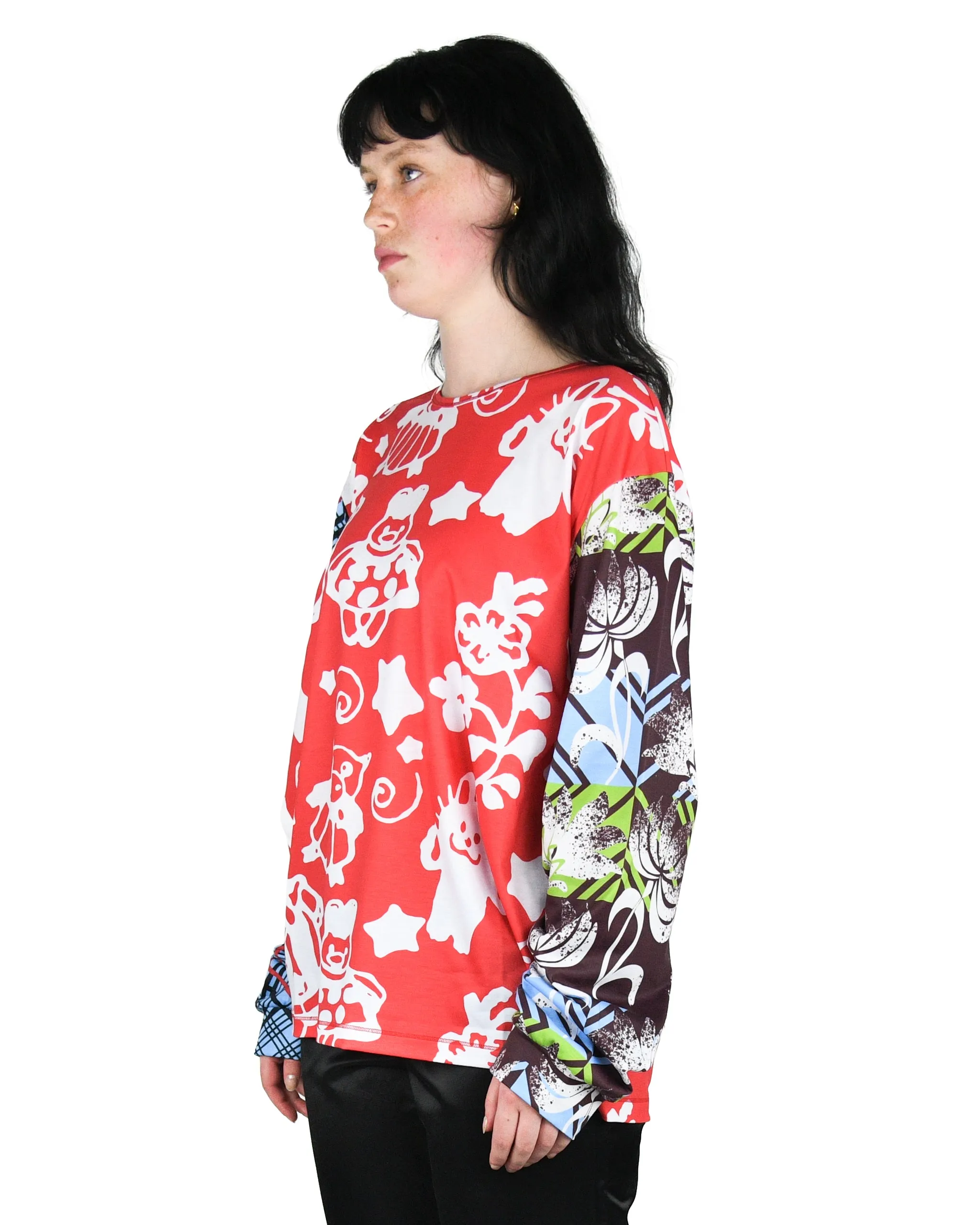 Seeing Stars Oversized Jersey Top sold by Chopova Lowena product image thumbnail 4