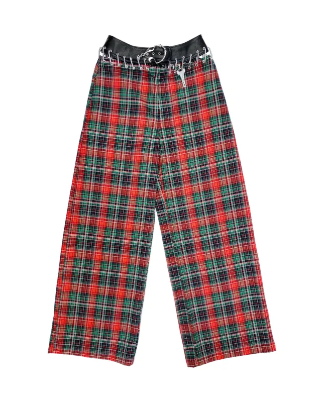 Scab Carabiner Tartan Trousers sold by Chopova Lowena