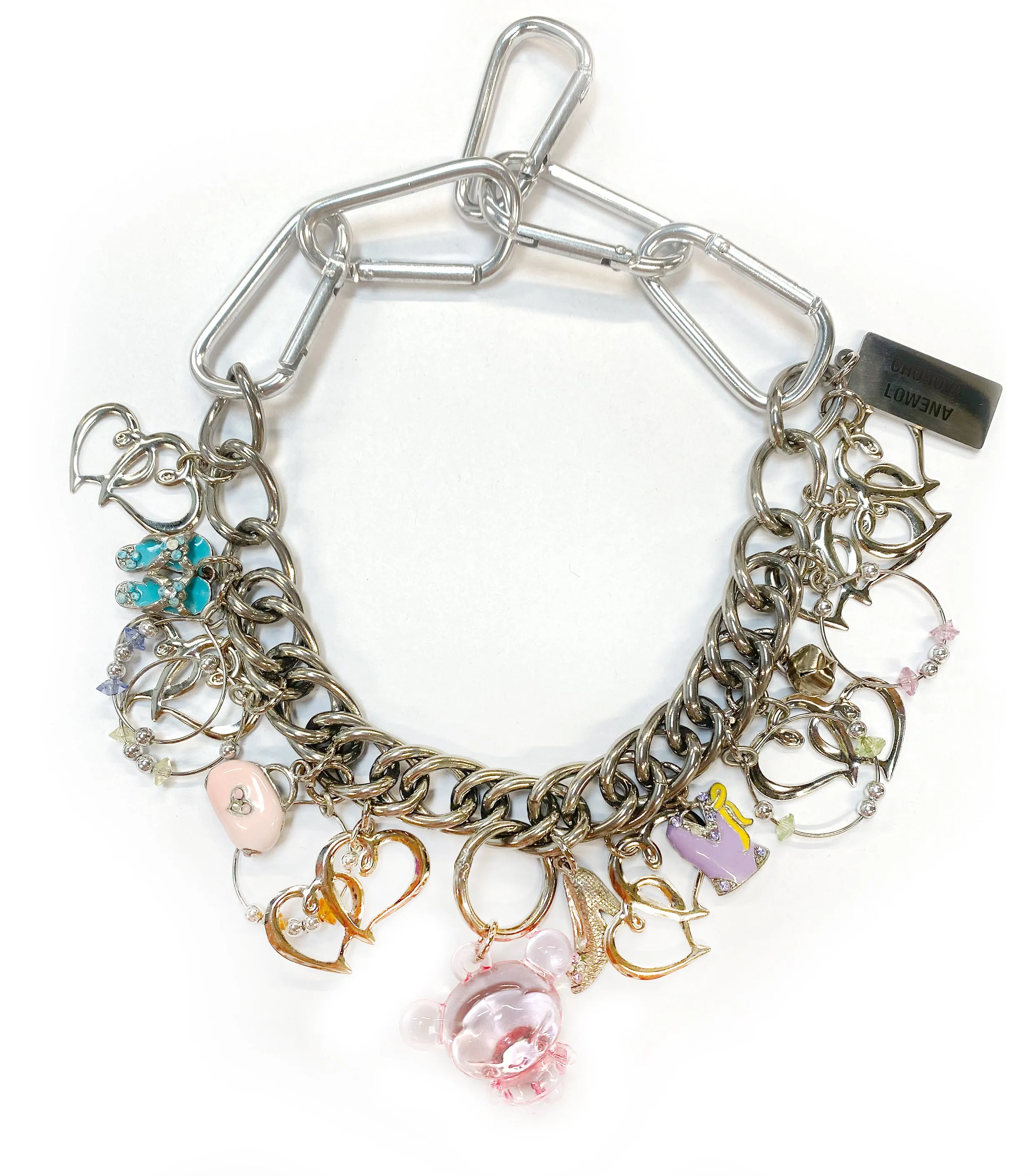 Multi Vintage Charm Necklace sold by Chopova Lowena