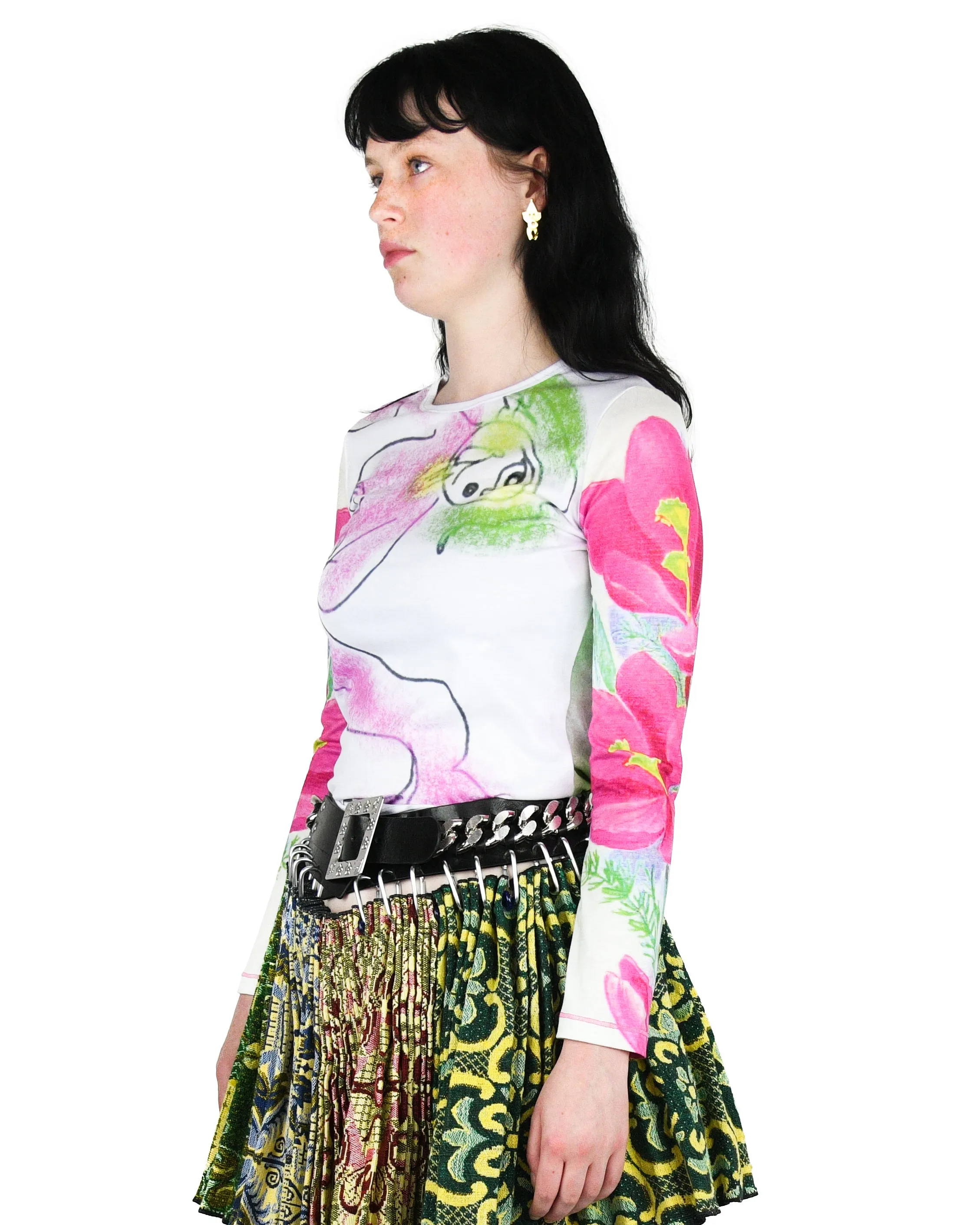 Sexy Mermaid Fitted Jersey Top sold by Chopova Lowena product image thumbnail 4