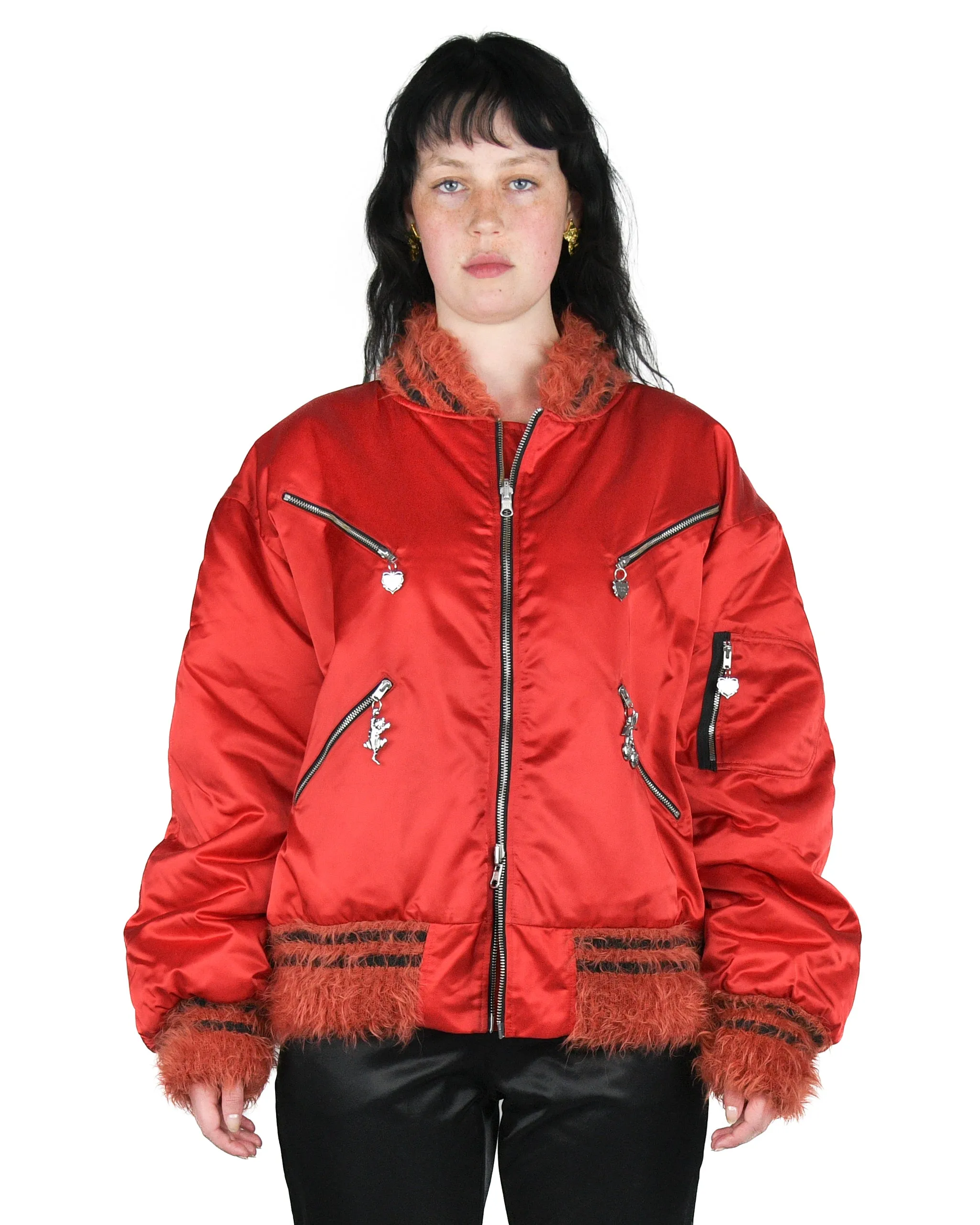 Palladian Red Jacket sold by Chopova Lowena
