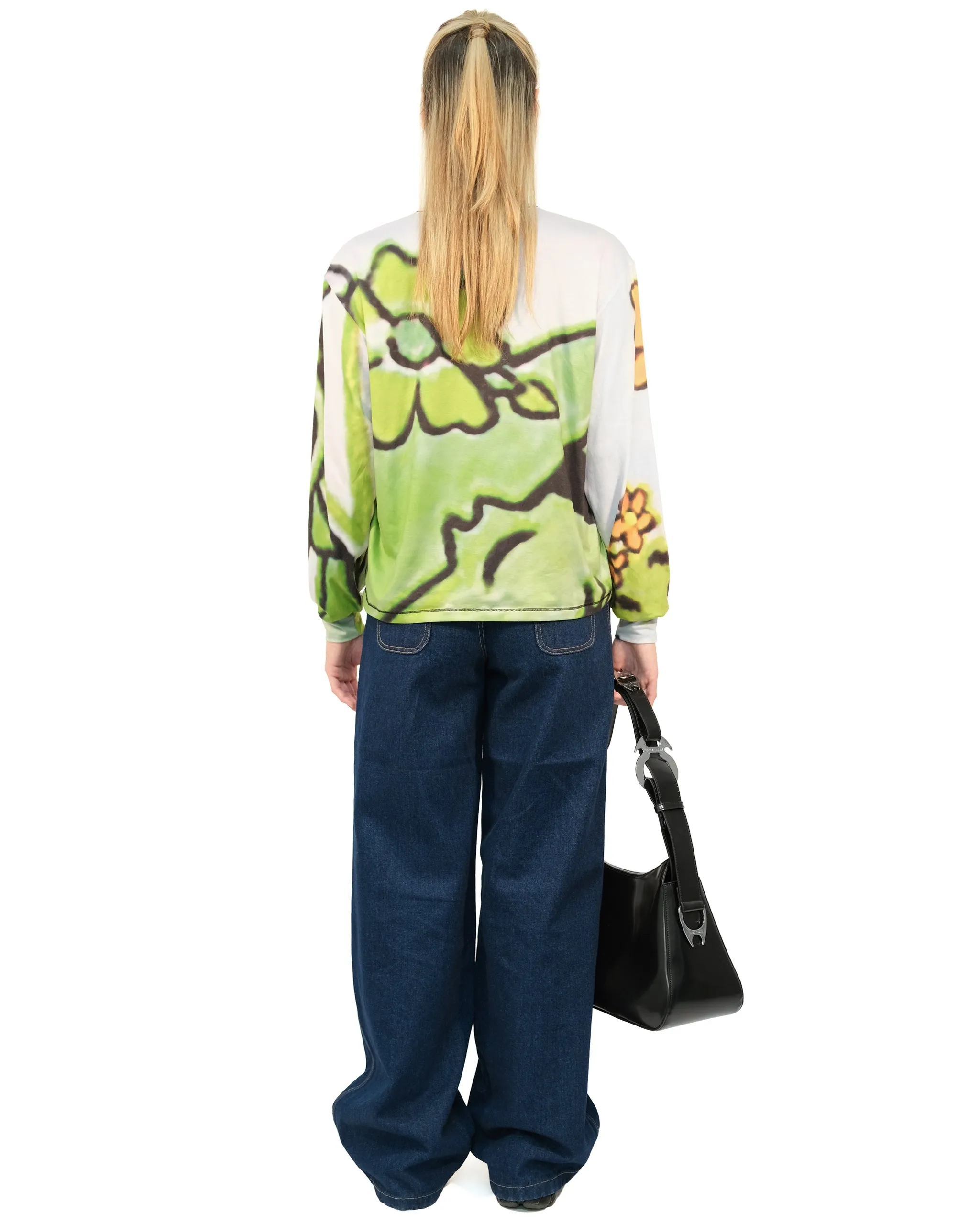 Big Green Bunny Oversized Jersey Top sold by Chopova Lowena product image thumbnail 3
