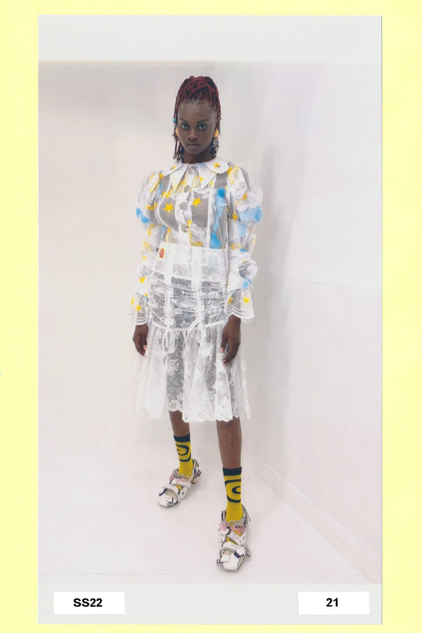 Wax Lace Shirt sold by Chopova Lowena product image thumbnail 3