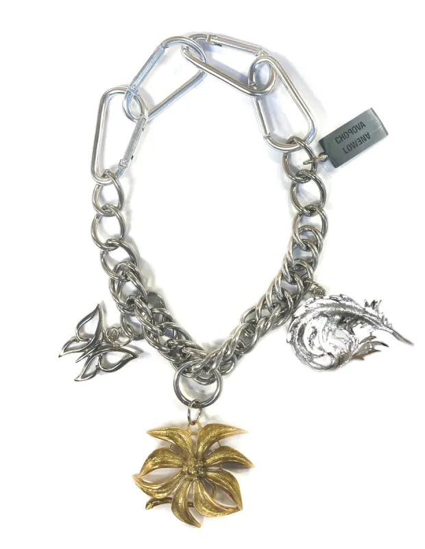 Star Flower Charm Necklace sold by Chopova Lowena
