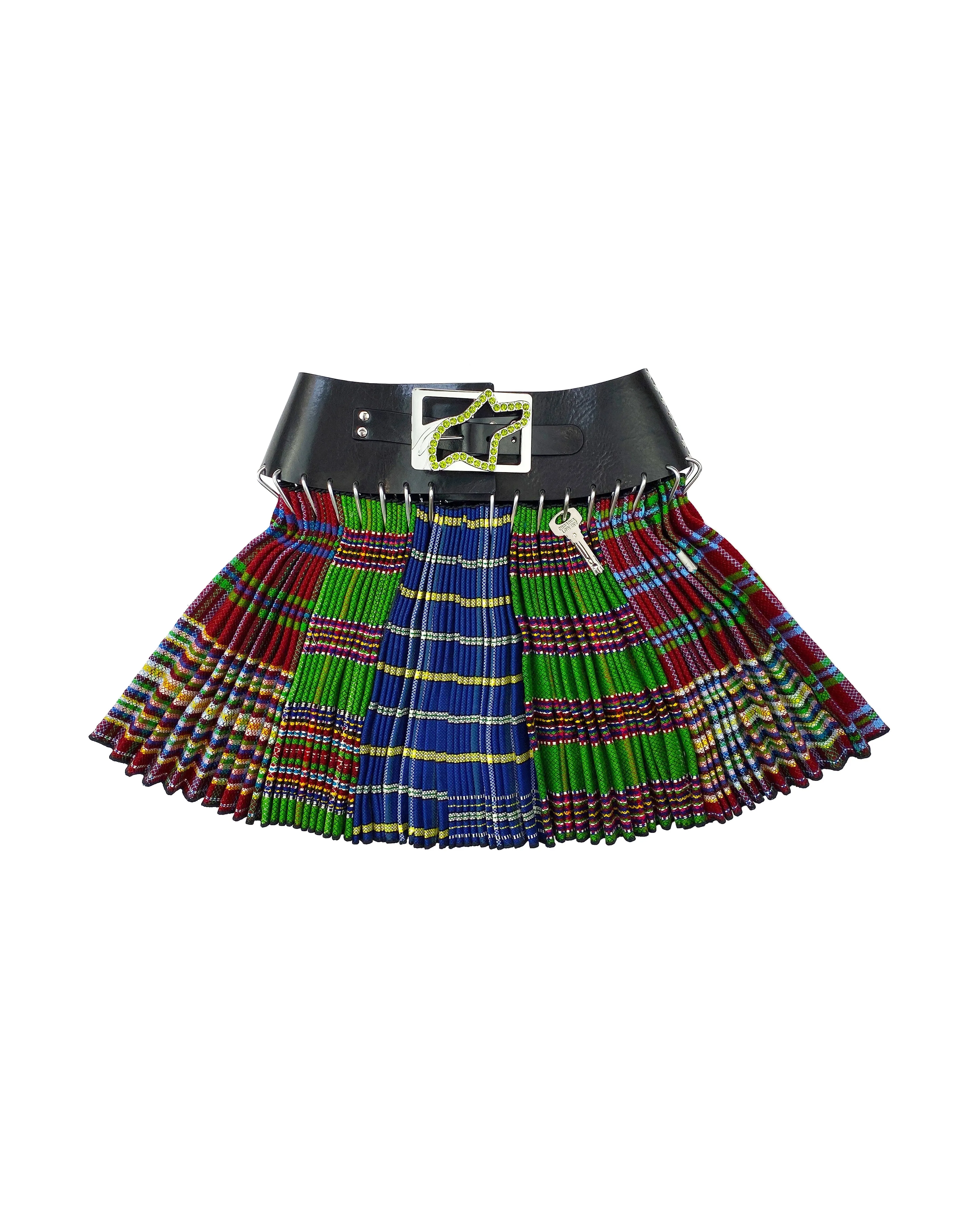 Truck Folkloric Mini Carabiner Skirt sold by Chopova Lowena