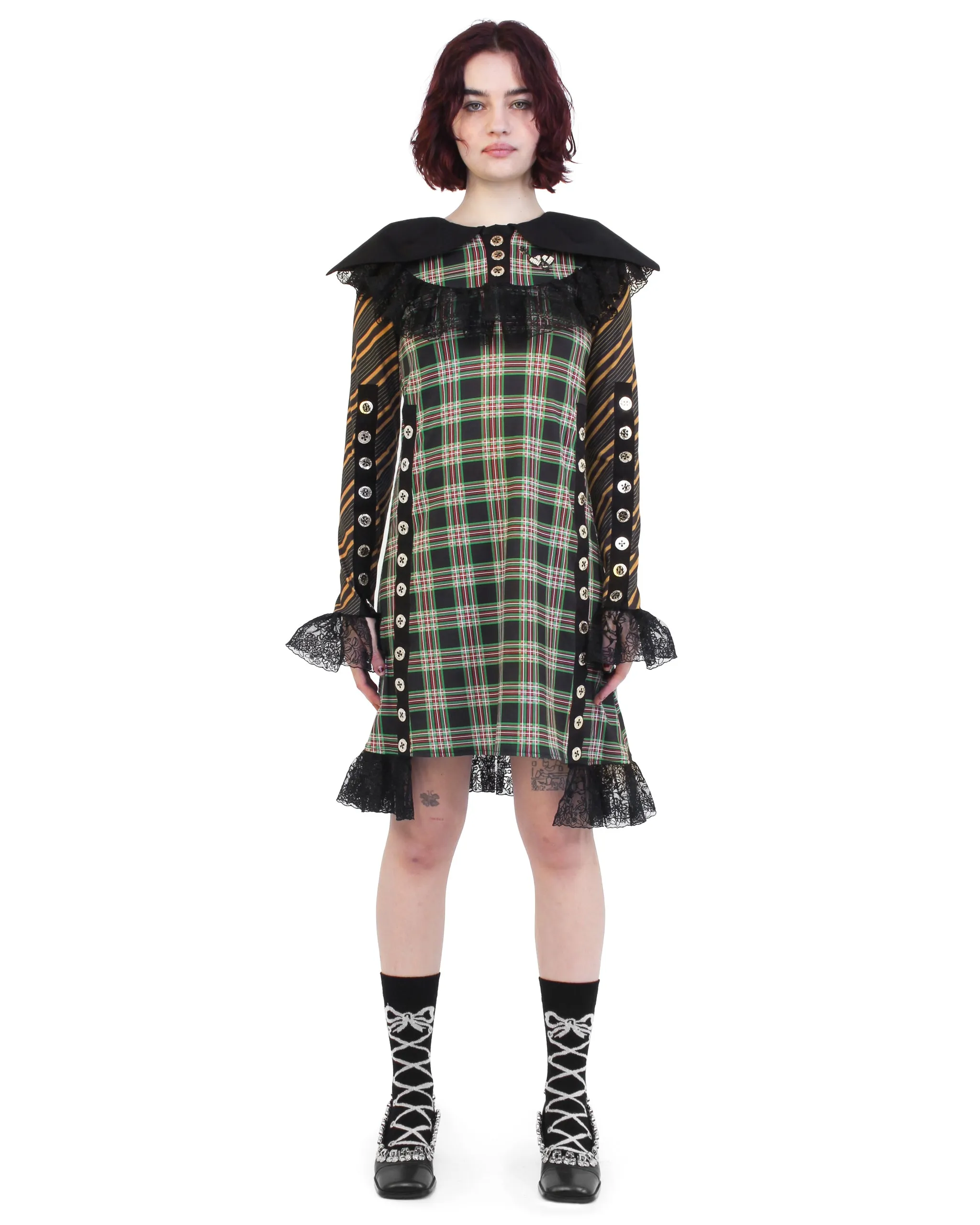 Snowpillow Striped Dress sold by Chopova Lowena