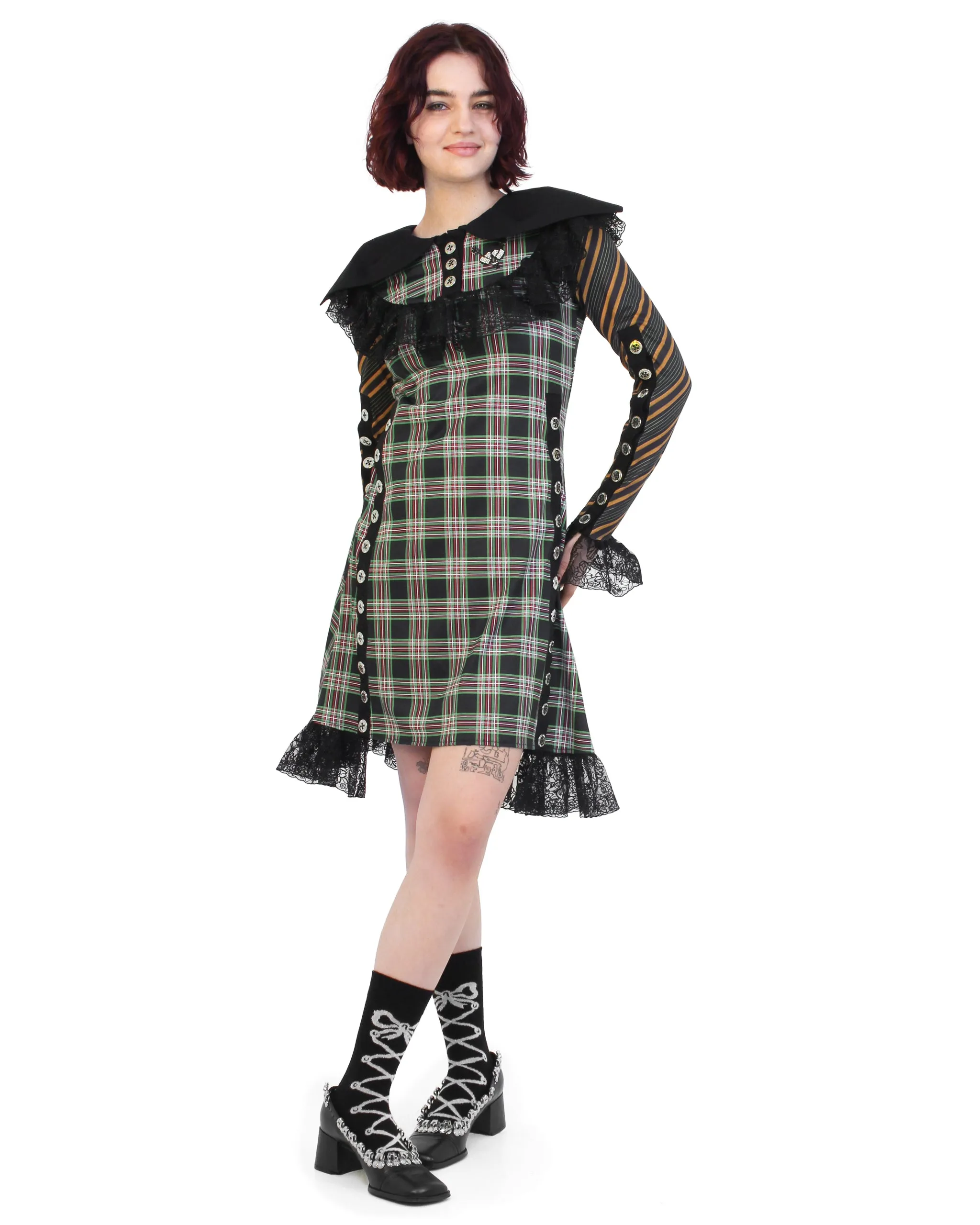 Snowpillow Striped Dress sold by Chopova Lowena product image thumbnail 2