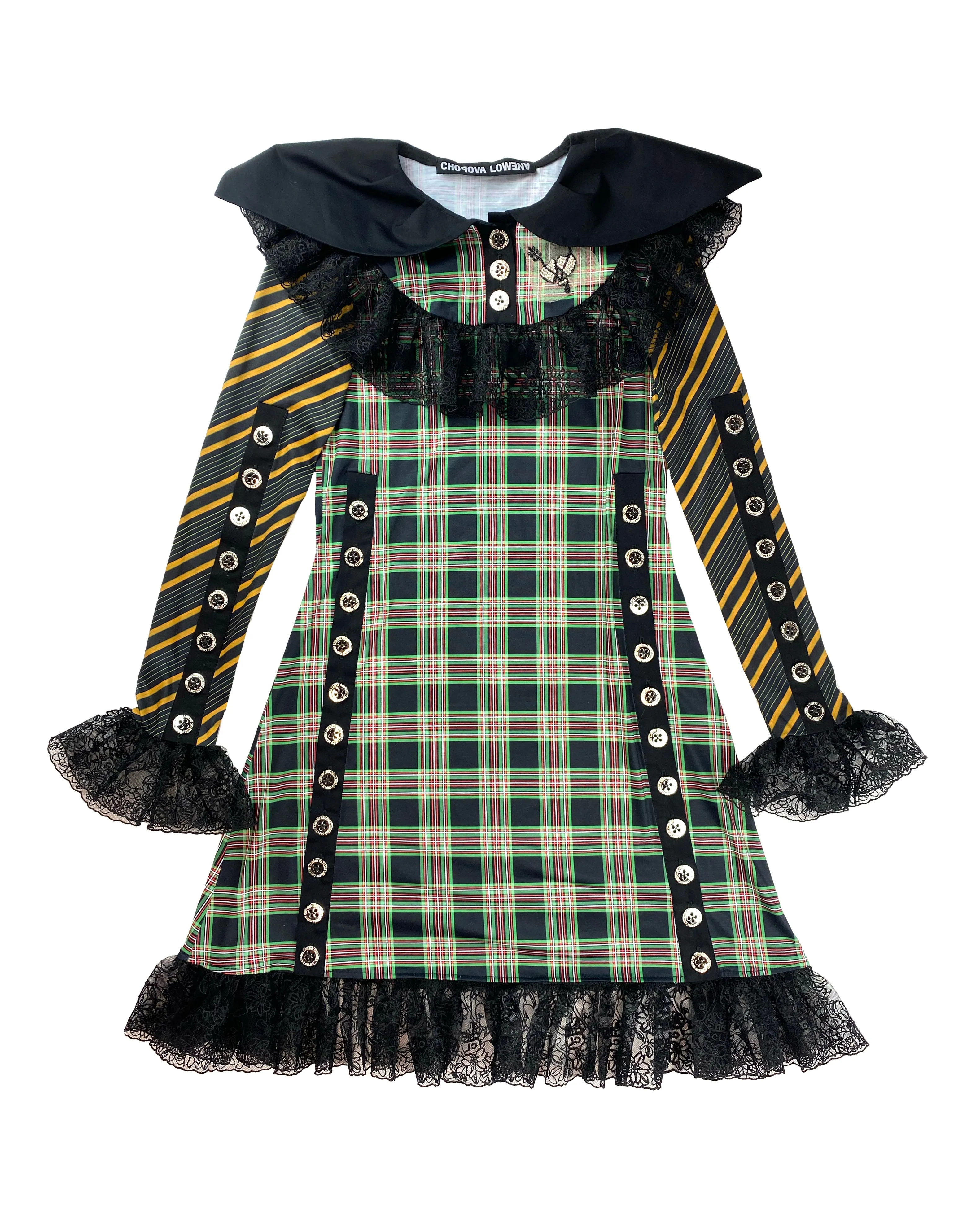 Snowpillow Striped Dress sold by Chopova Lowena product image thumbnail 5