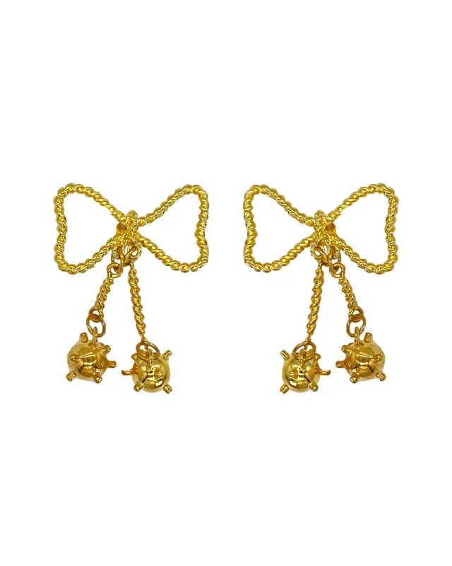 Mace Bow Earring made by Chopova Lowena