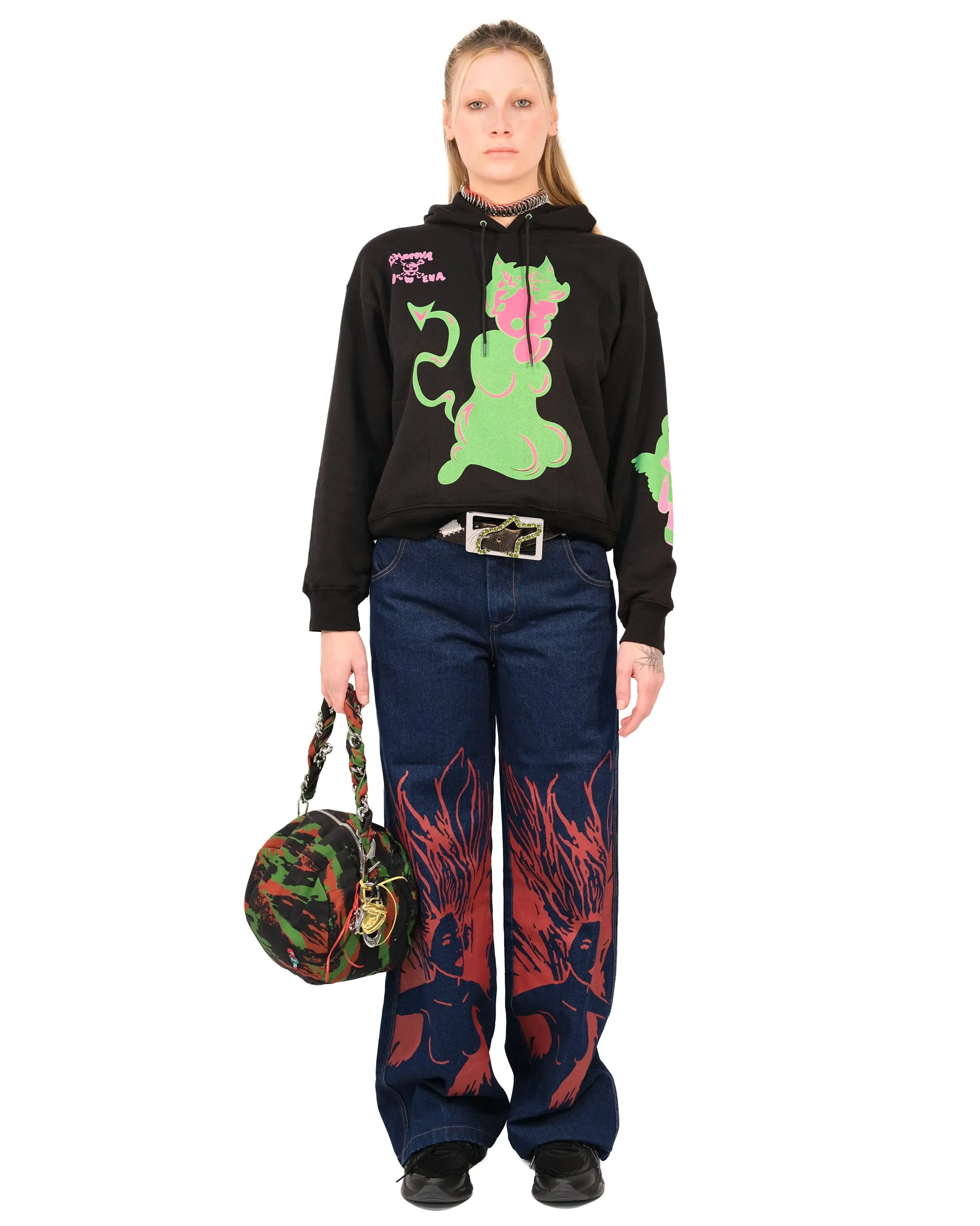 Little Devil Hoodie sold by Chopova Lowena