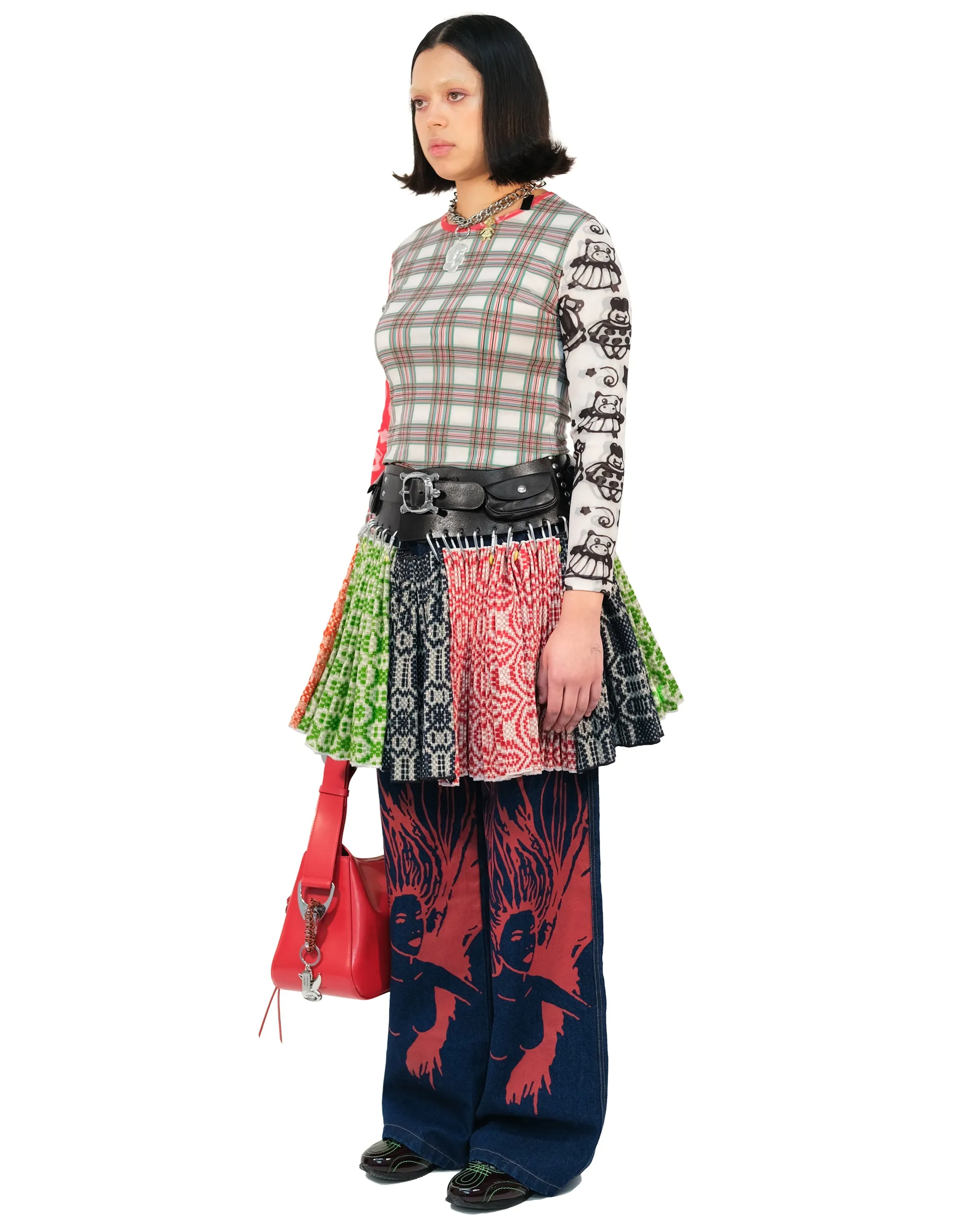 Lake Louise Folkloric Mini Carabiner Skirt sold by Chopova Lowena product image thumbnail 2