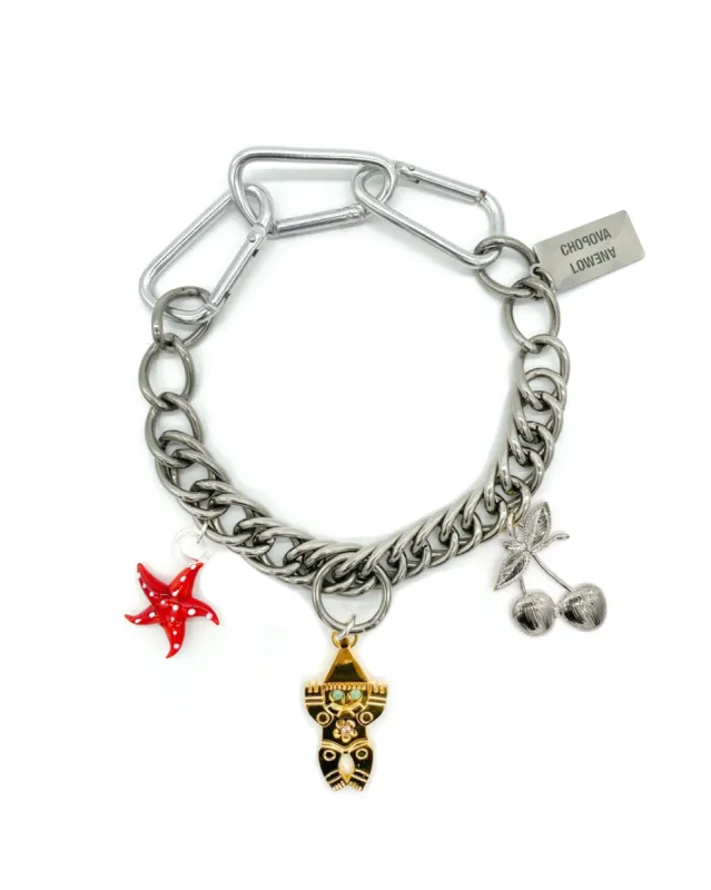 Gnome Cherry Star Necklace sold by Chopova Lowena