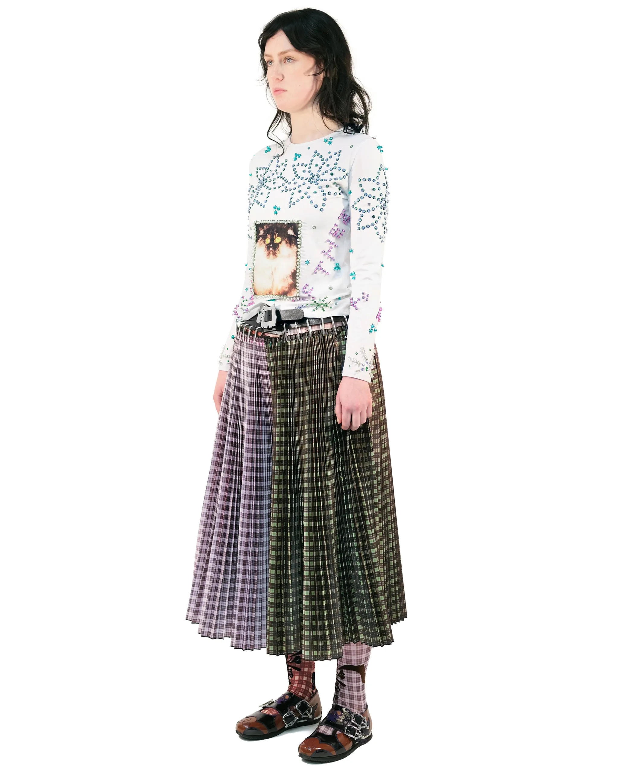 Catherine Midi Carabiner Skirt sold by Chopova Lowena product image thumbnail 2