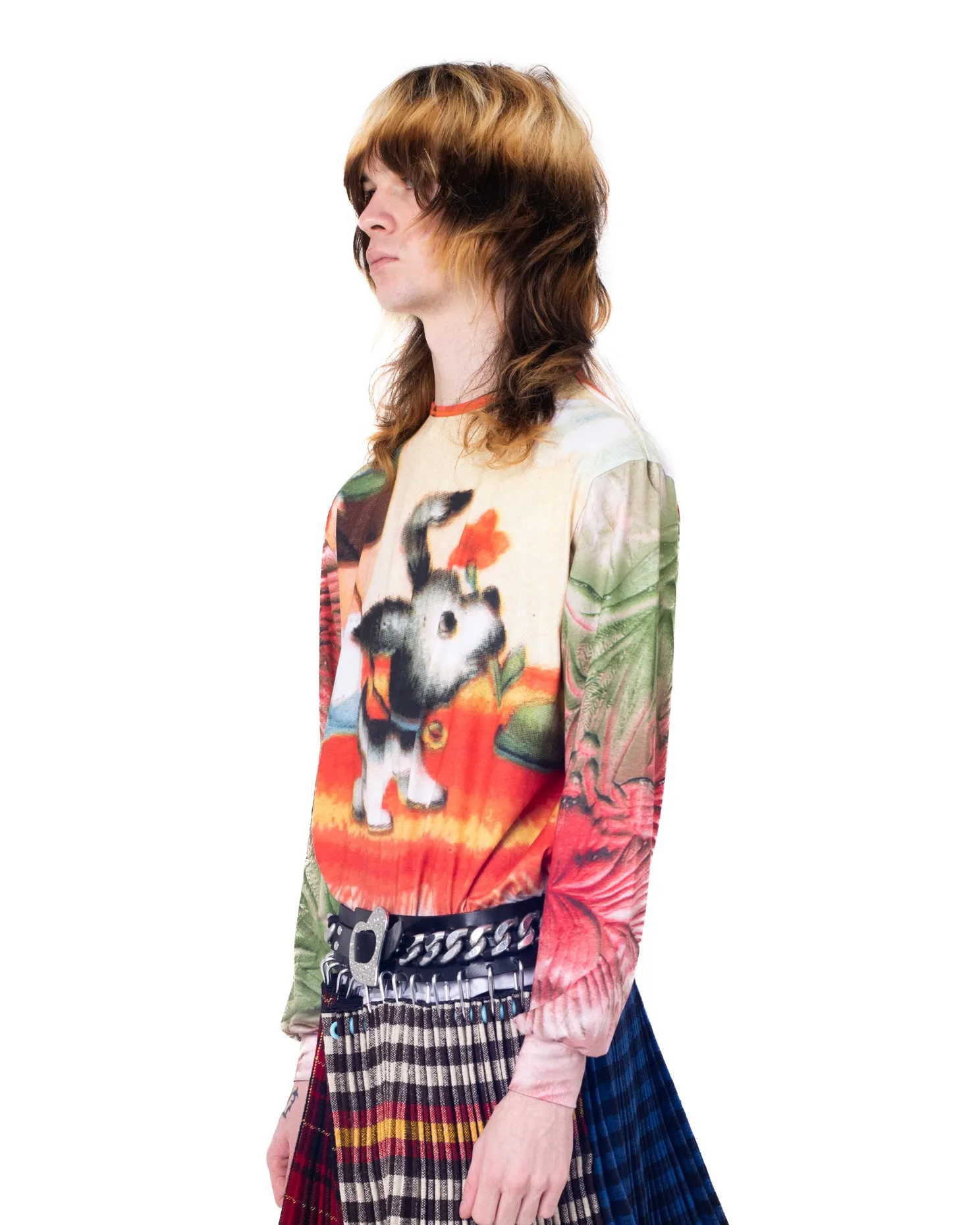 Flower Pup Oversized Jersey Top sold by Chopova Lowena product image thumbnail 4