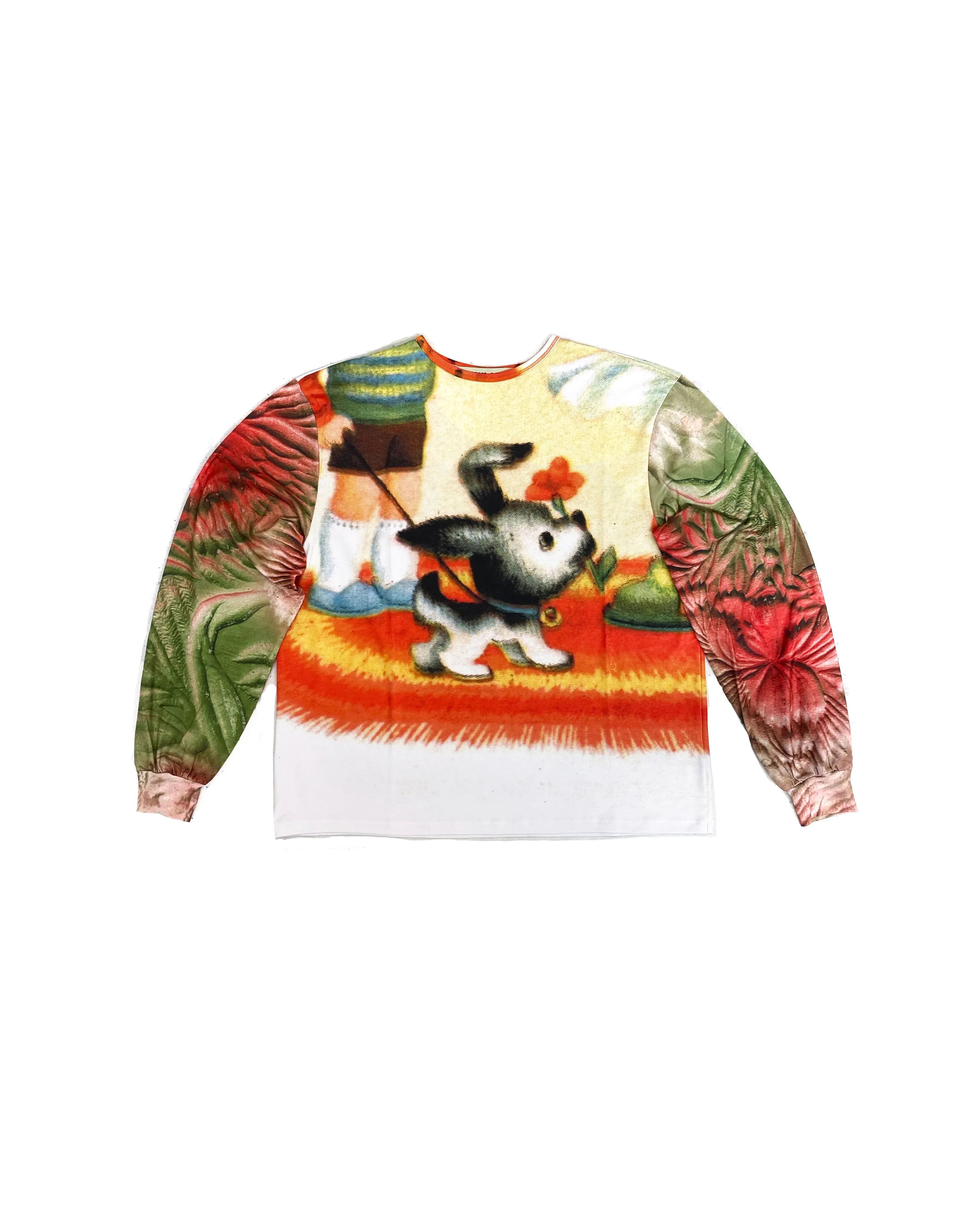 Flower Pup Oversized Jersey Top sold by Chopova Lowena product image thumbnail 5