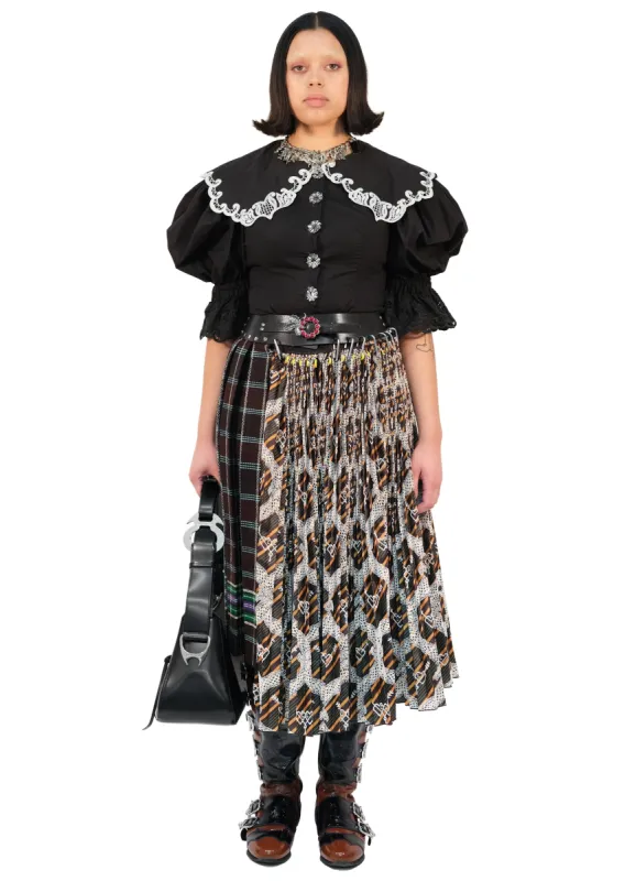 Bad Gastein Midi Carabiner Skirt made by Chopova Lowena