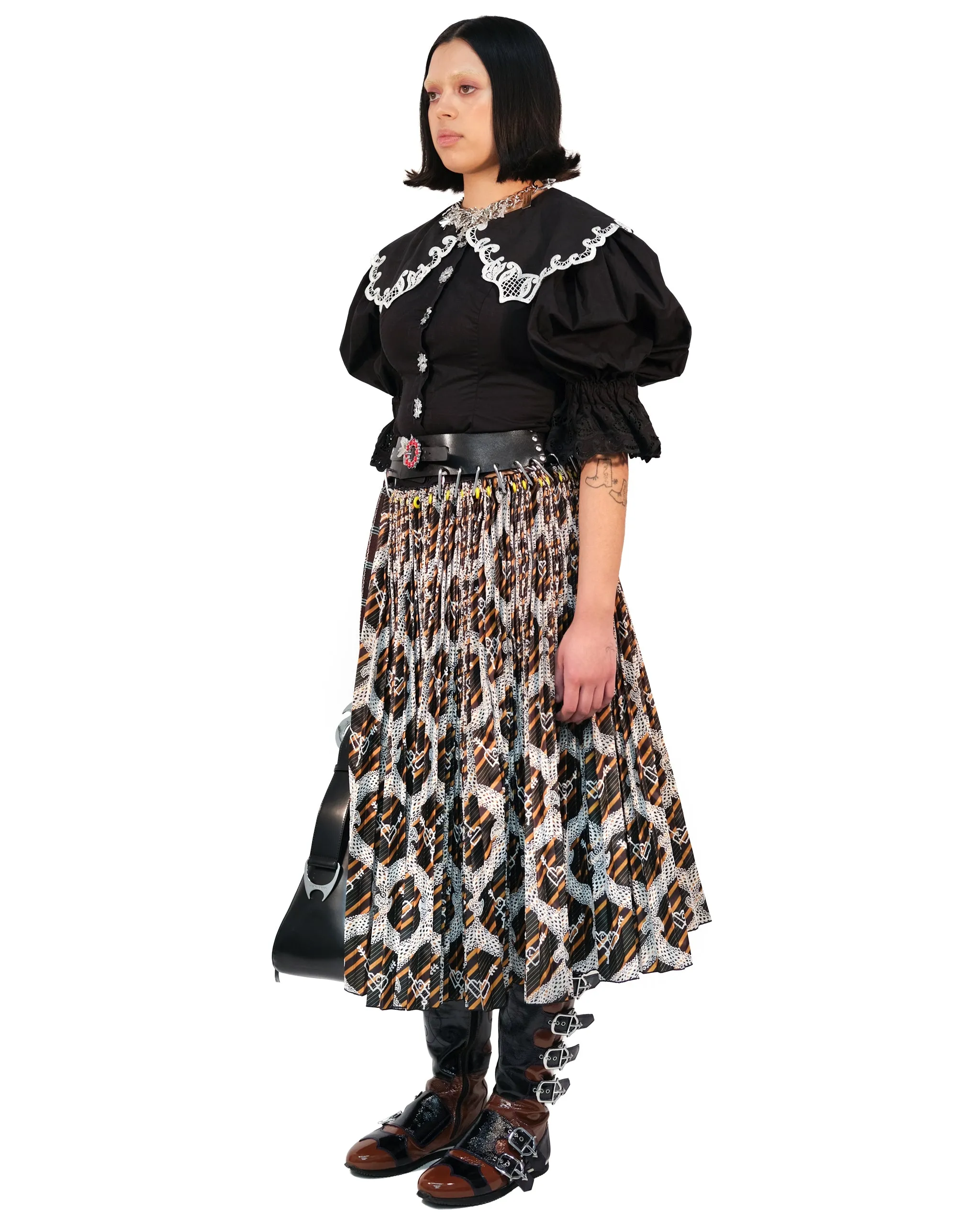 Bad Gastein Midi Carabiner Skirt sold by Chopova Lowena product image thumbnail 2