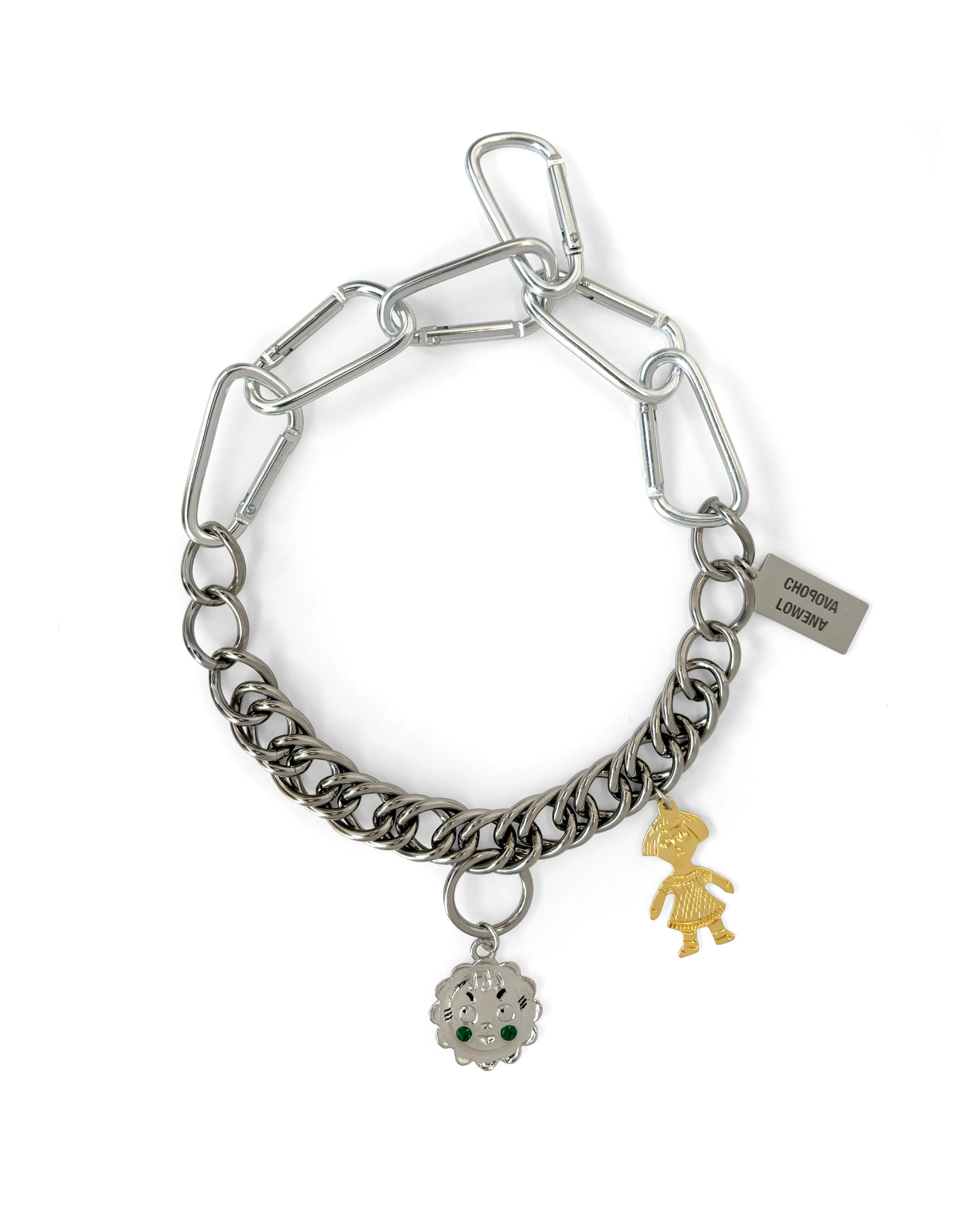 Sweet Cheeks Charm Necklace sold by Chopova Lowena