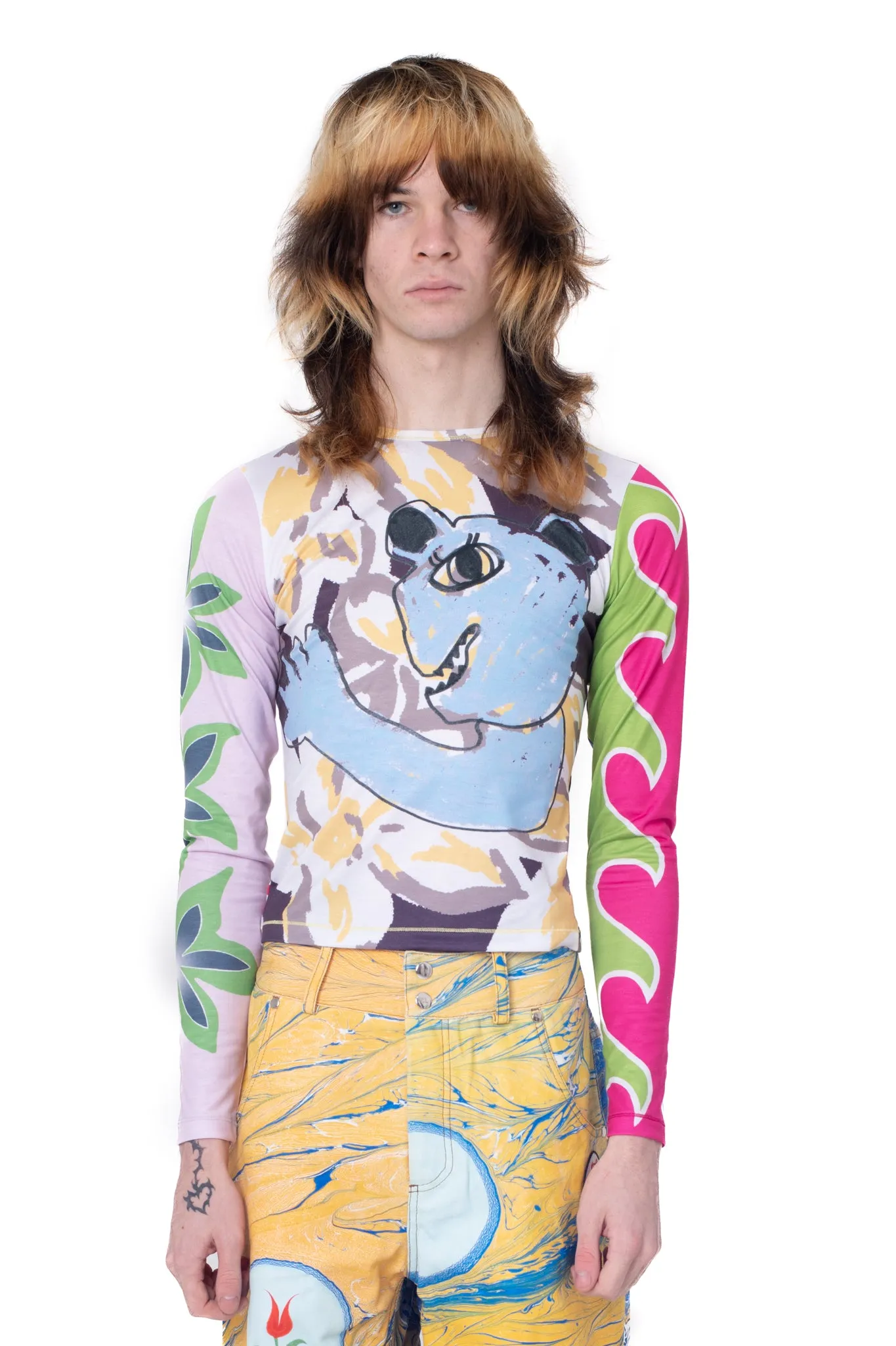 Waving Bear Top sold by Chopova Lowena