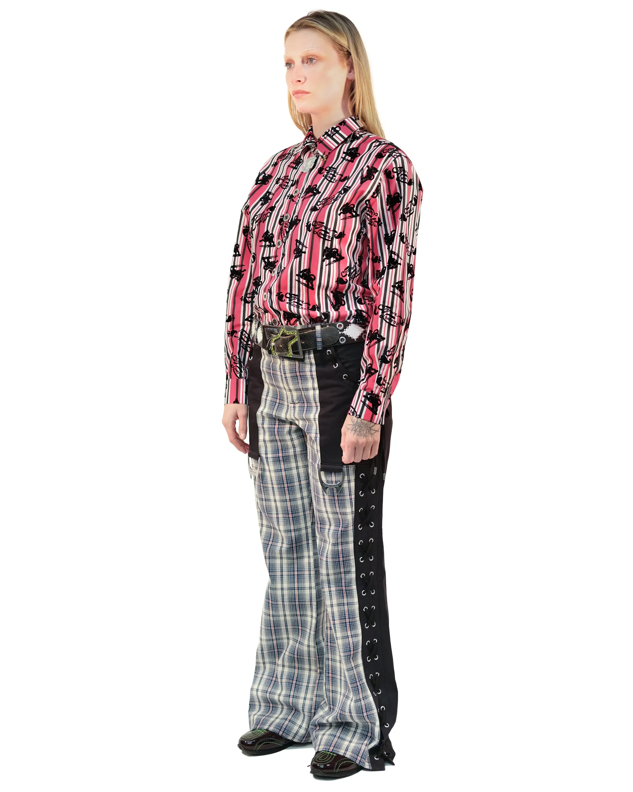 Flocked Guildhall Shirt sold by Chopova Lowena product image thumbnail 2